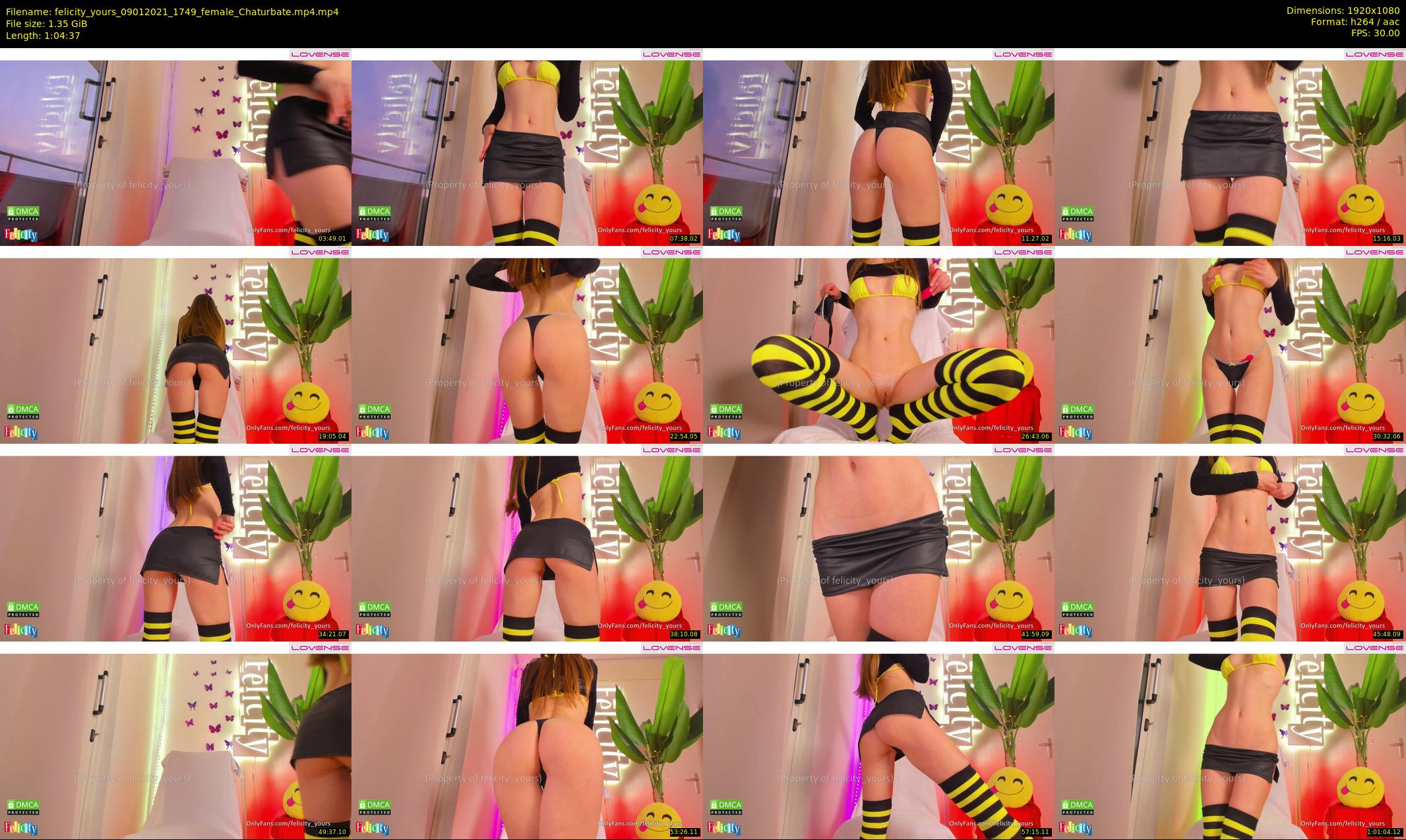 felicity_yours — 65 minute Chaturbate female cam show recording, 1080p, Jan 9, 2021