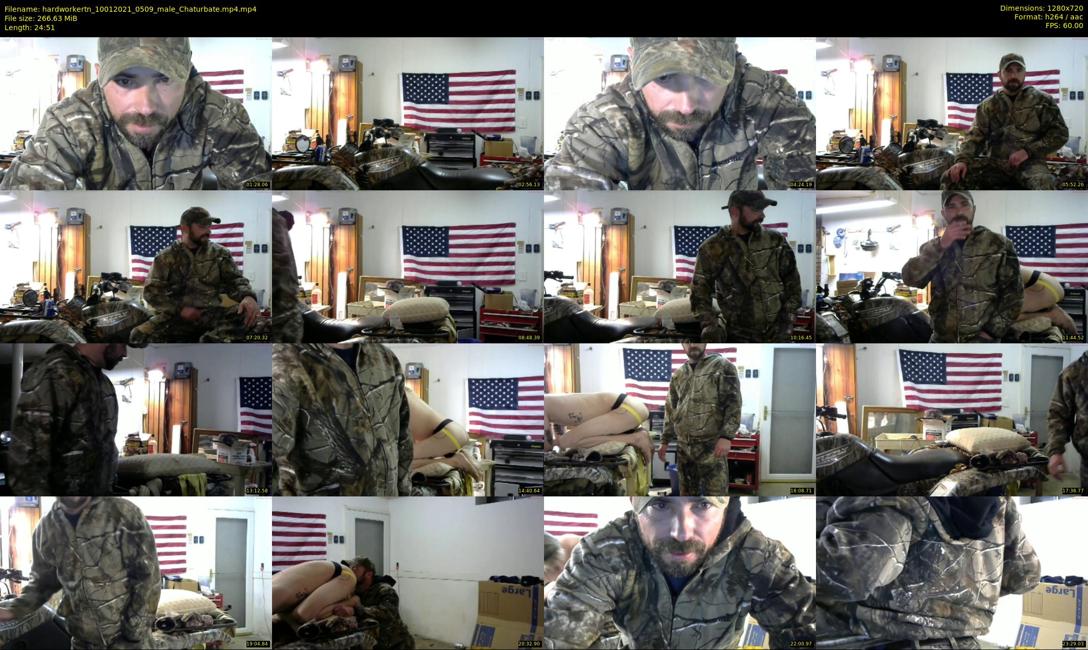 hardworkertn — 25 minute Chaturbate male cam show recording, 720p, Jan 10, 2021