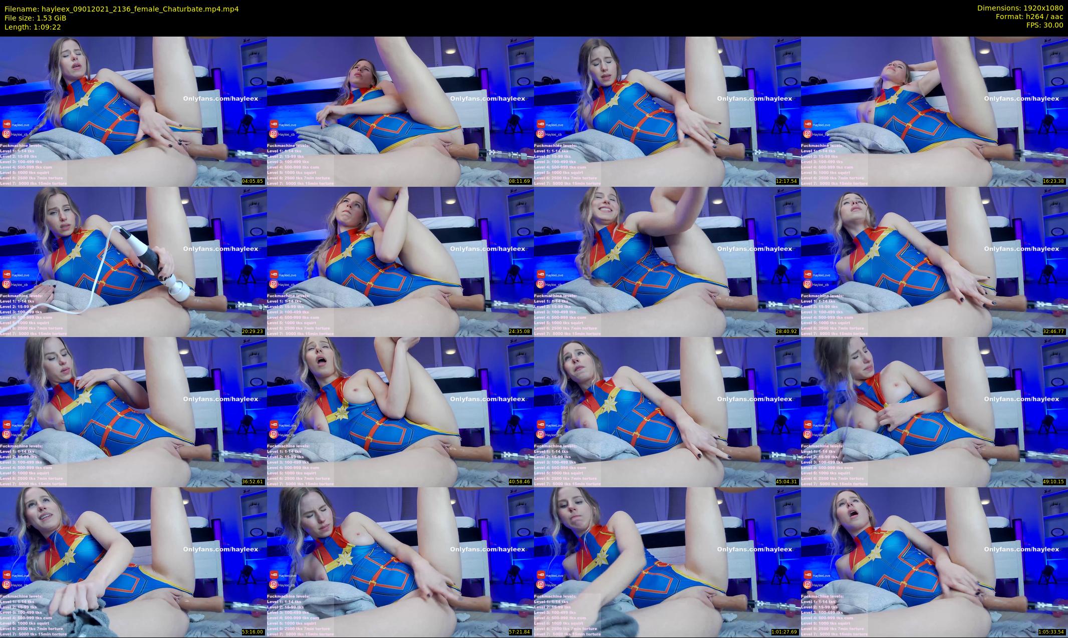 hayleex — 70 minute Chaturbate female cam show recording, 1080p, Jan 9, 2021