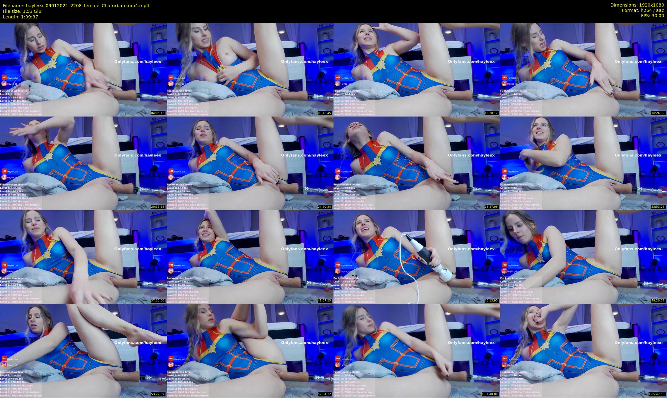 hayleex — 70 minute Chaturbate female cam show recording, 1080p, Jan 9, 2021