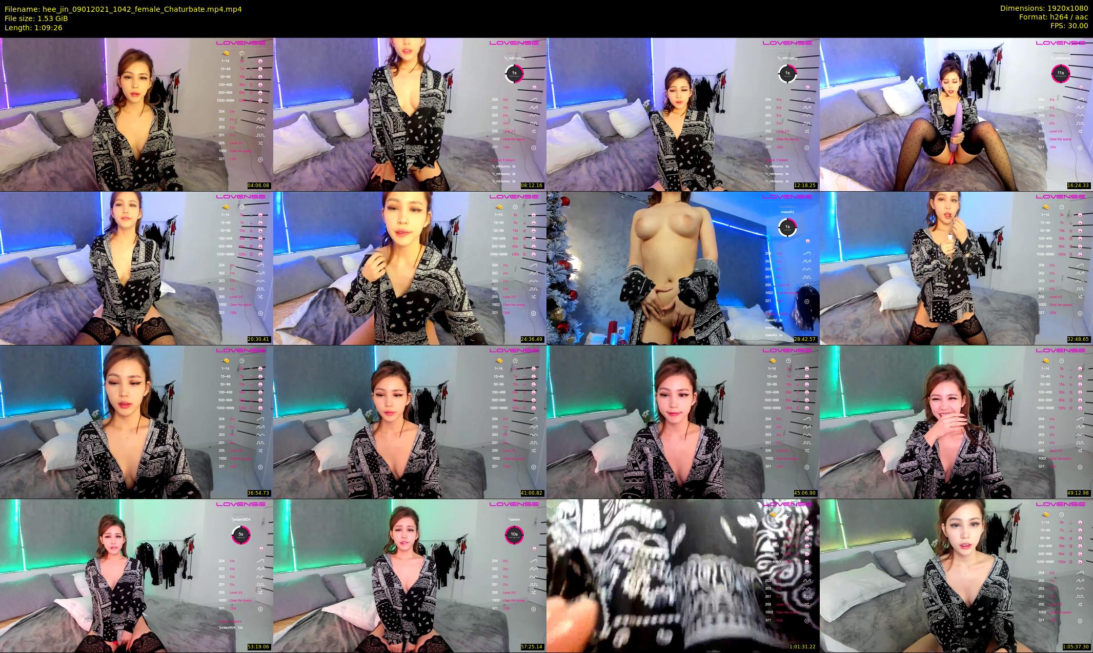 hee_jin — 70 minute Chaturbate female cam show recording, 1080p, Jan 9, 2021