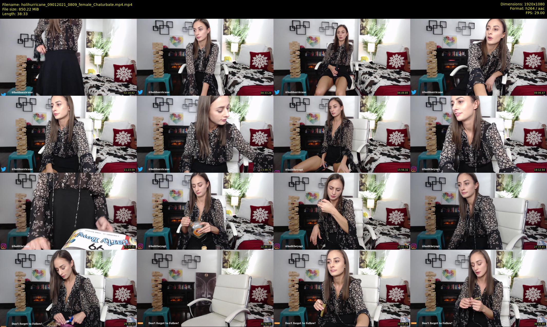 holihurricane — 39 minute Chaturbate female cam show recording, 1080p, Jan 9, 2021