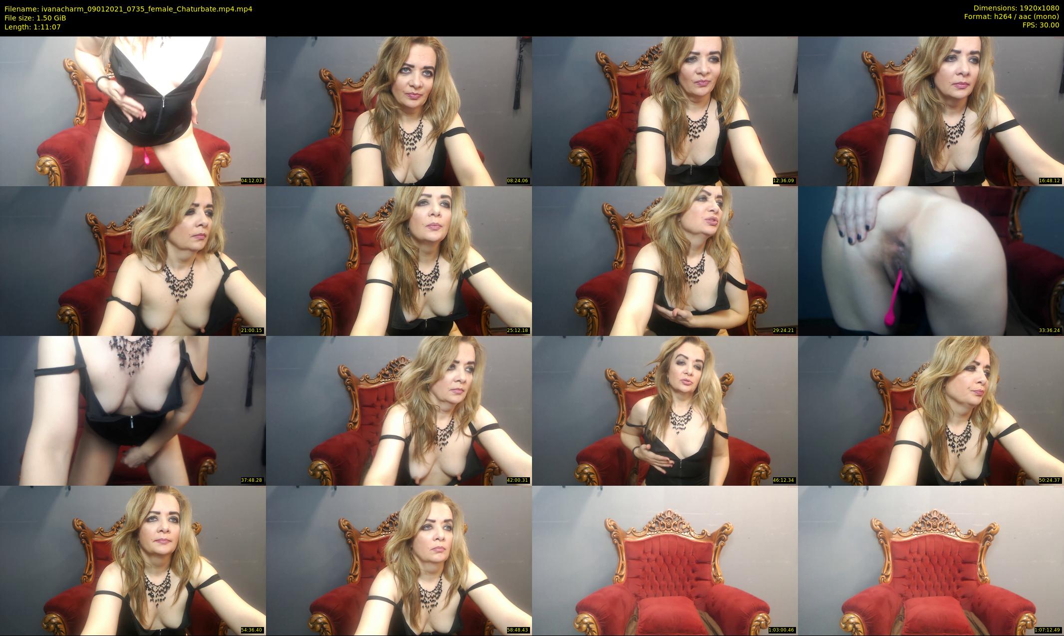 ivanacharm — 72 minute Chaturbate female cam show recording, 1080p, Jan 9, 2021