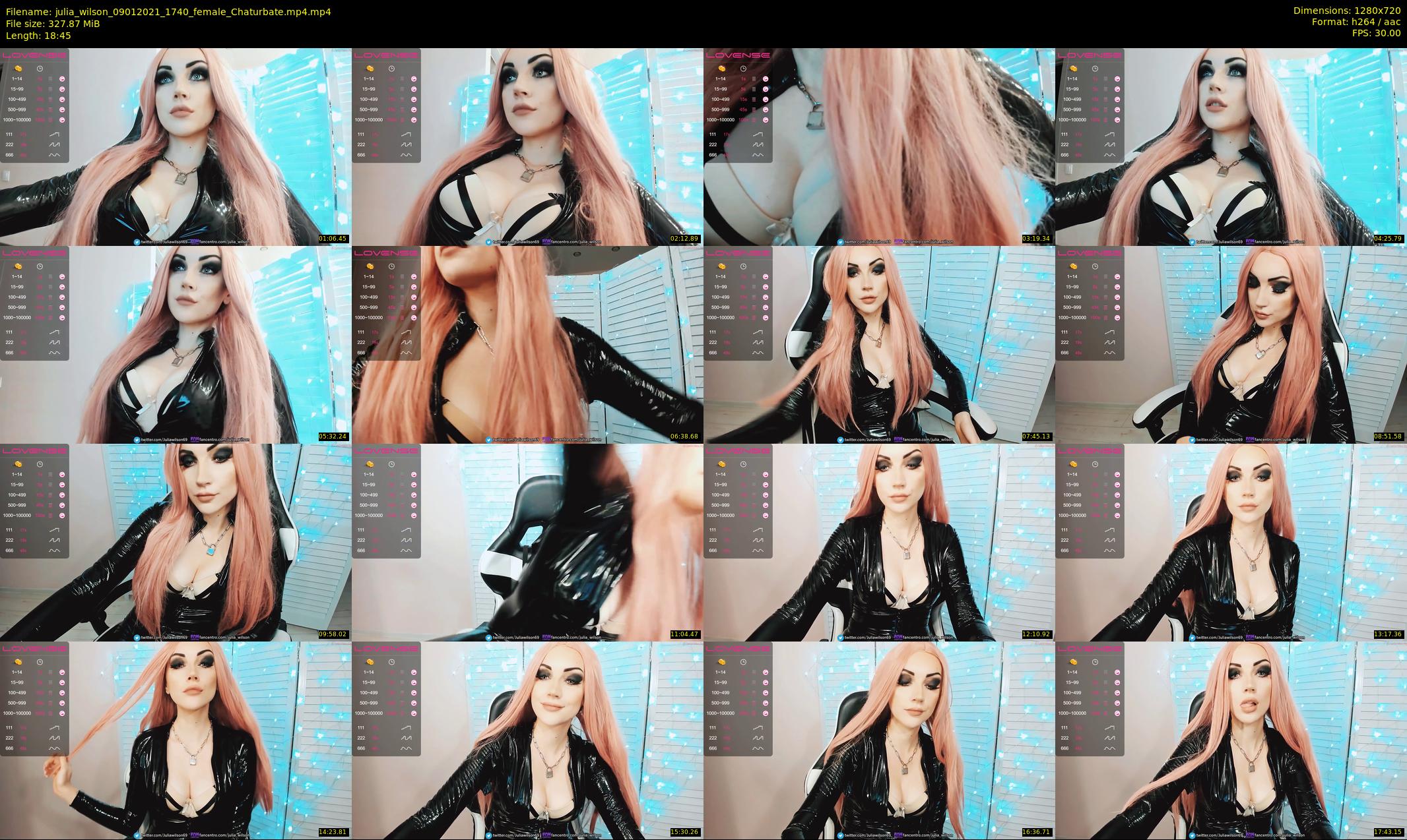 julia_wilson — 19 minute Chaturbate female cam show recording, 720p, Jan 9, 2021