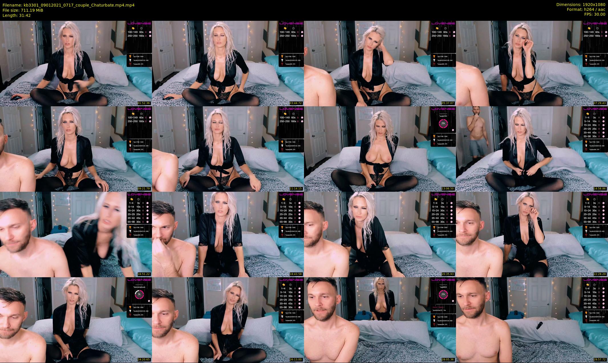 kb3301 — 32 minute Chaturbate couple cam show recording, 1080p, Jan 9, 2021
