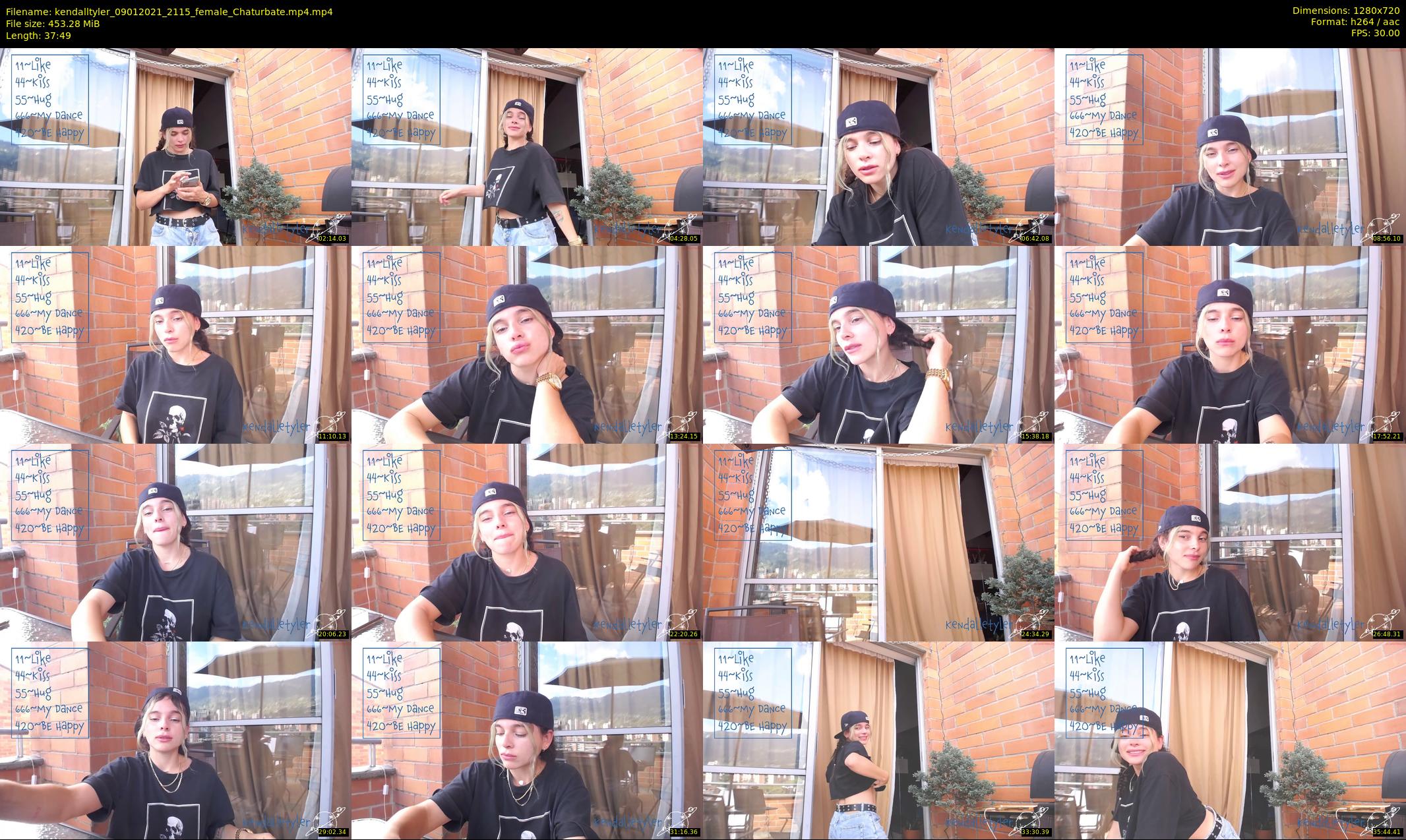 kendalltyler — 38 minute Chaturbate female cam show recording, 720p, Jan 9, 2021