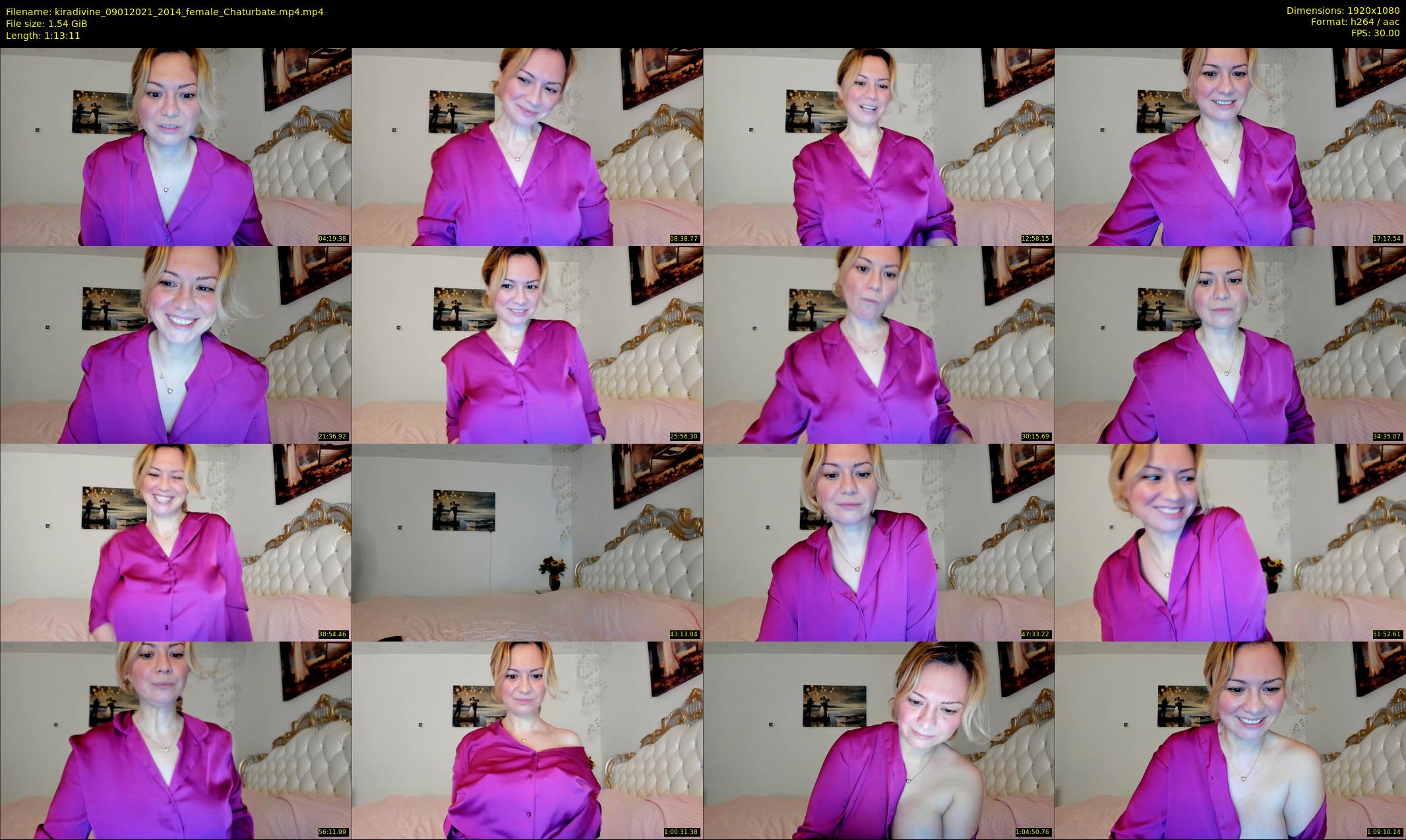 kiradivine — 74 minute Chaturbate female cam show recording, 1080p, Jan 9, 2021