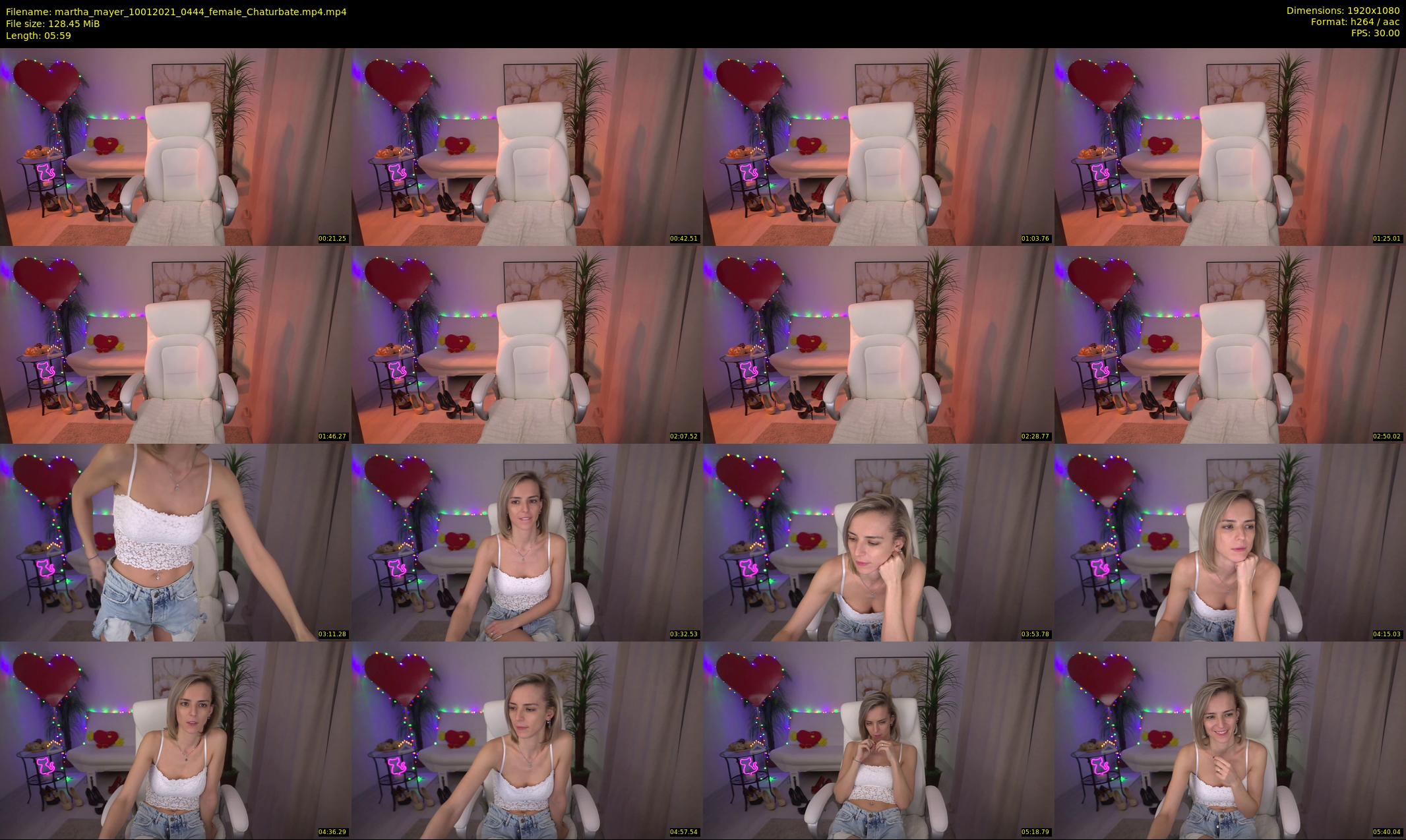 martha_mayer — 6 minute Chaturbate female cam show recording, 1080p, Jan 10, 2021