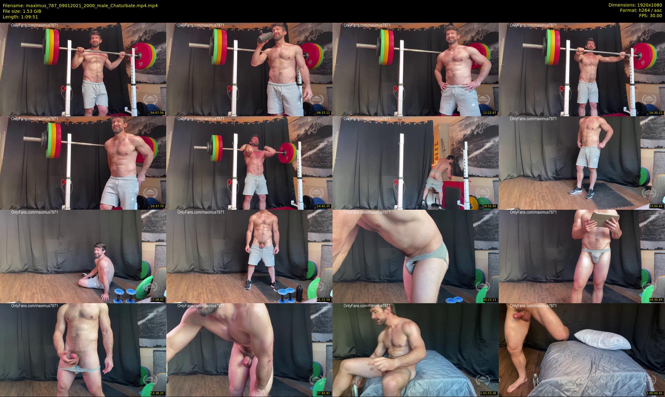 maximus_787 — 70 minute Chaturbate male cam show recording, 1080p, Jan 9, 2021