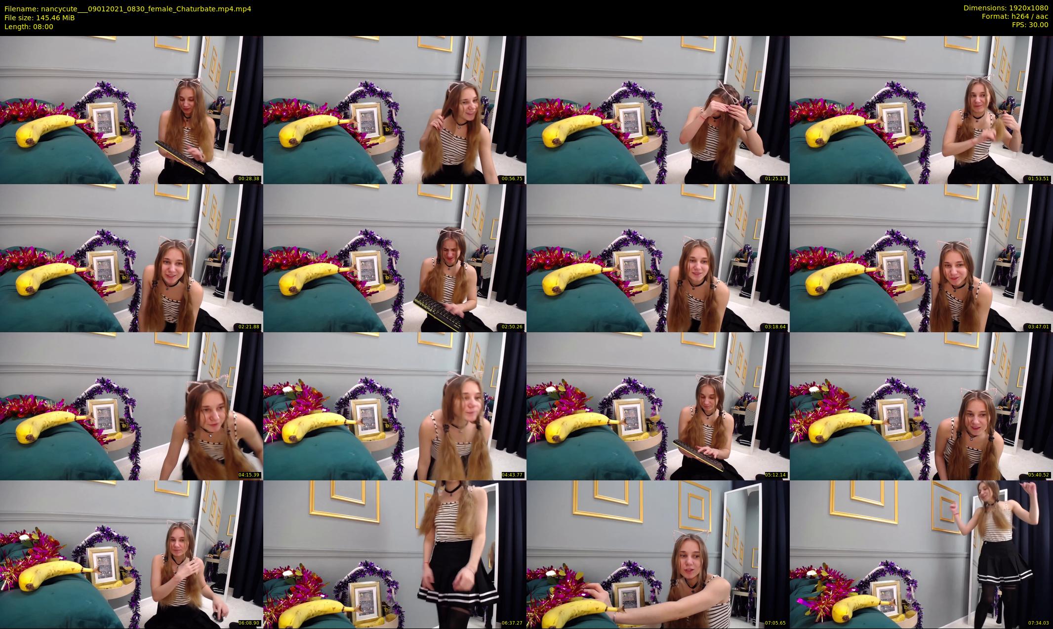 nancycute__ — 8 minute Chaturbate female cam show recording, 1080p, Jan 9, 2021