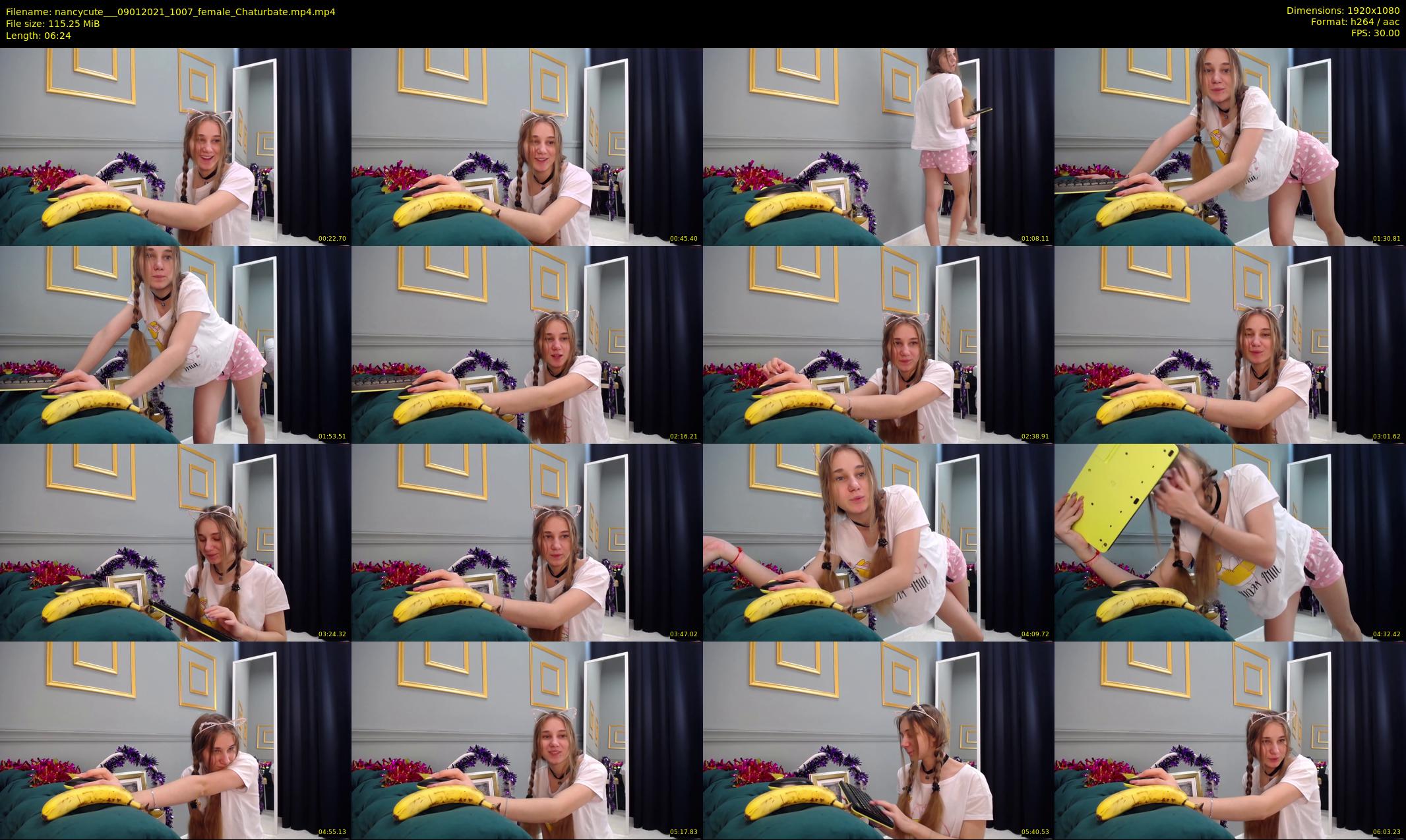nancycute__ — 7 minute Chaturbate female cam show recording, 1080p, Jan 9, 2021