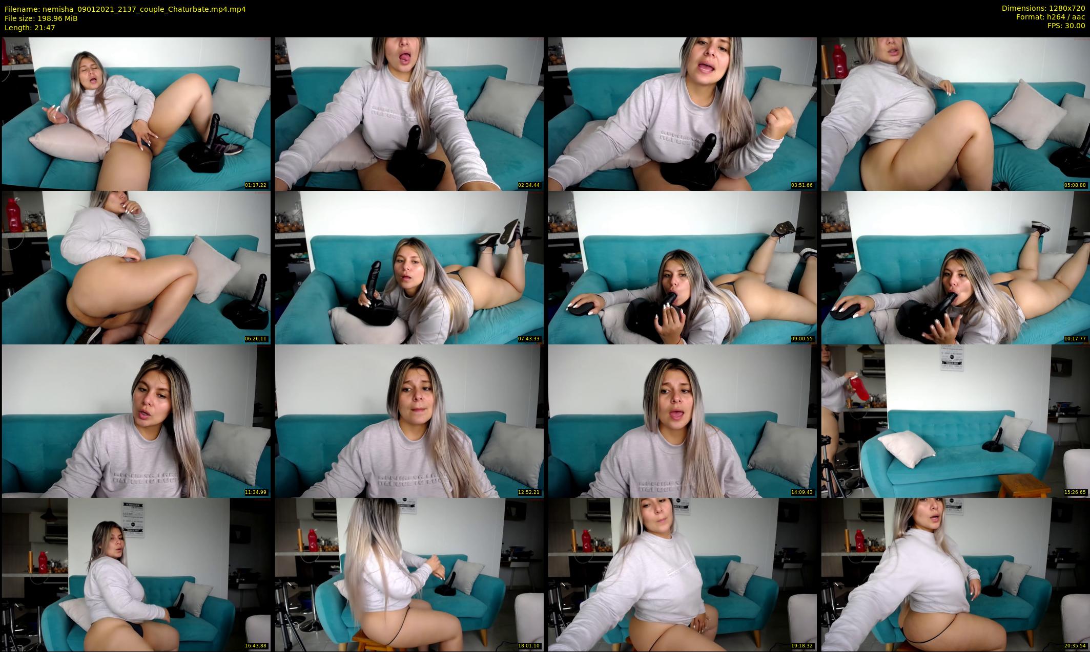 nemisha — 22 minute Chaturbate female cam show recording, 720p, Jan 9, 2021