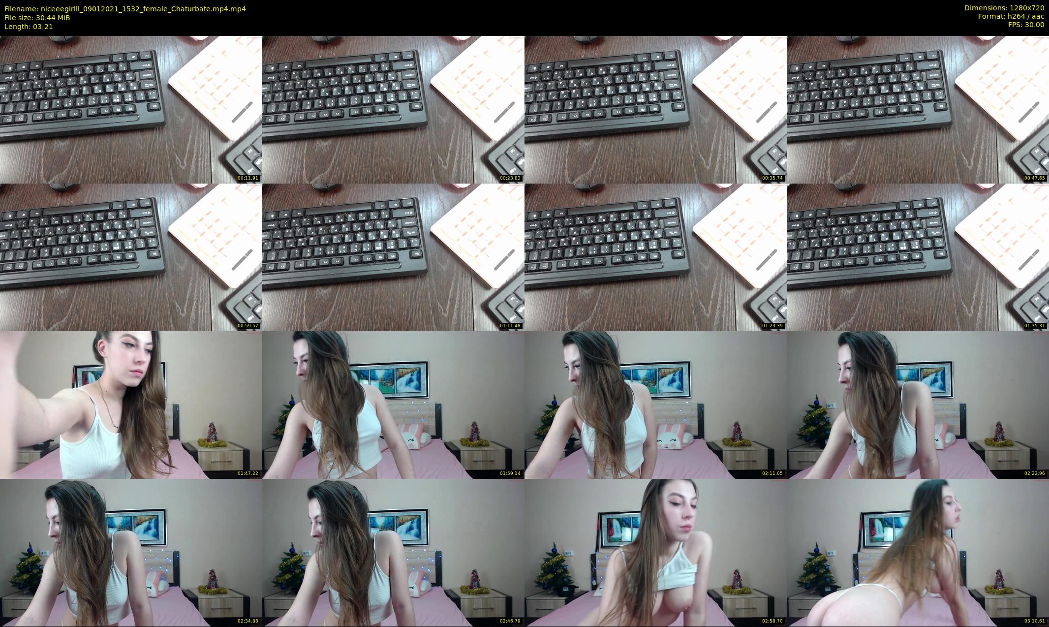 niceeegirlll — 4 minute Chaturbate couple cam show recording, 720p, Jan 9, 2021
