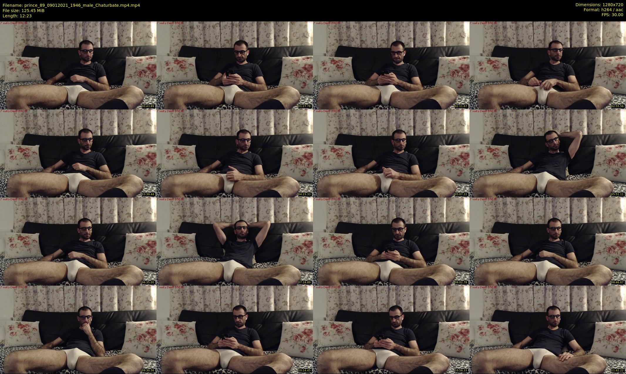 prince_89 — 13 minute Chaturbate male cam show recording, 720p, Jan 9, 2021