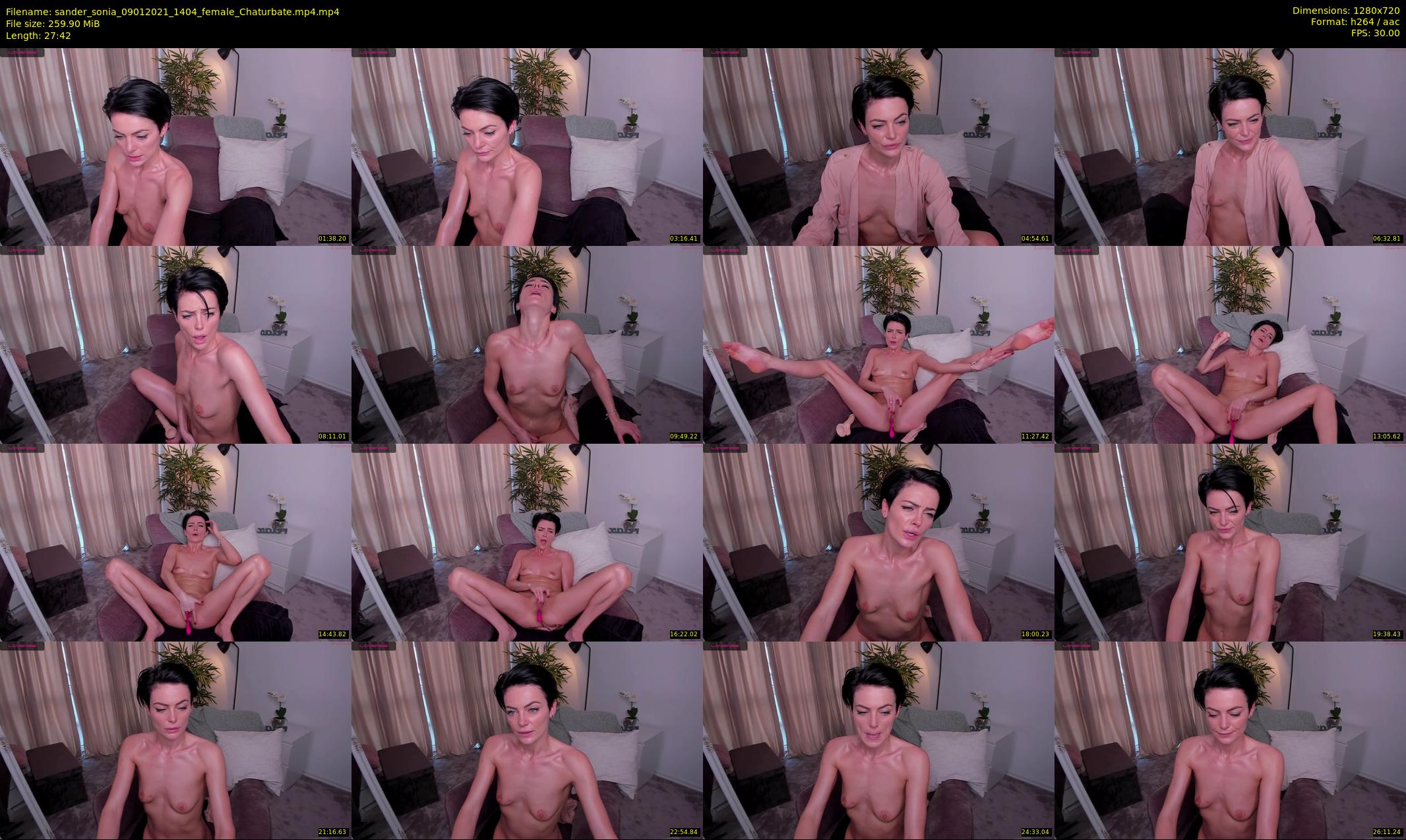 sander_sonia — 28 minute Chaturbate female cam show recording, 720p, Jan 9, 2021