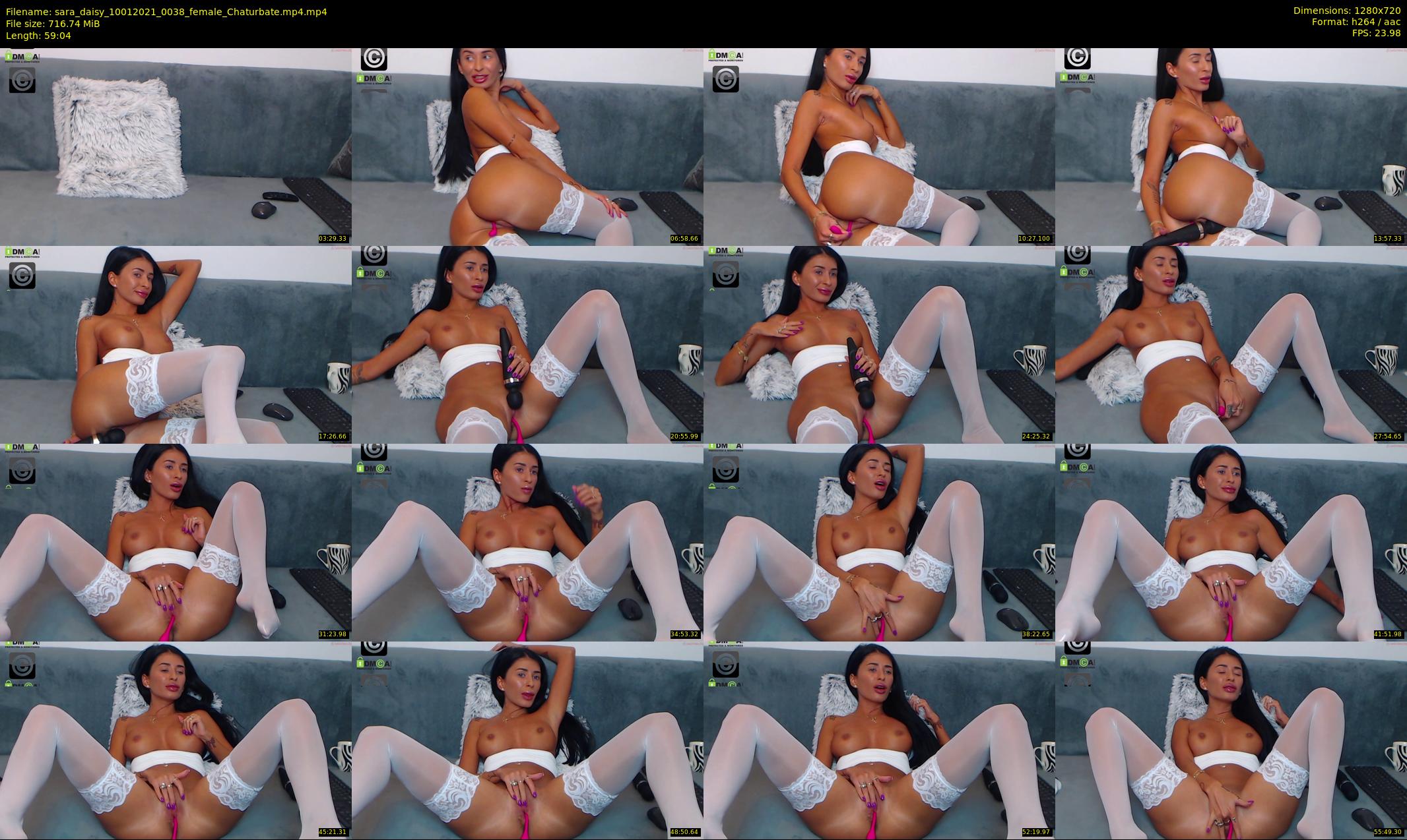 sara_daisy — 60 minute Chaturbate female cam show recording, 720p, Jan 10, 2021