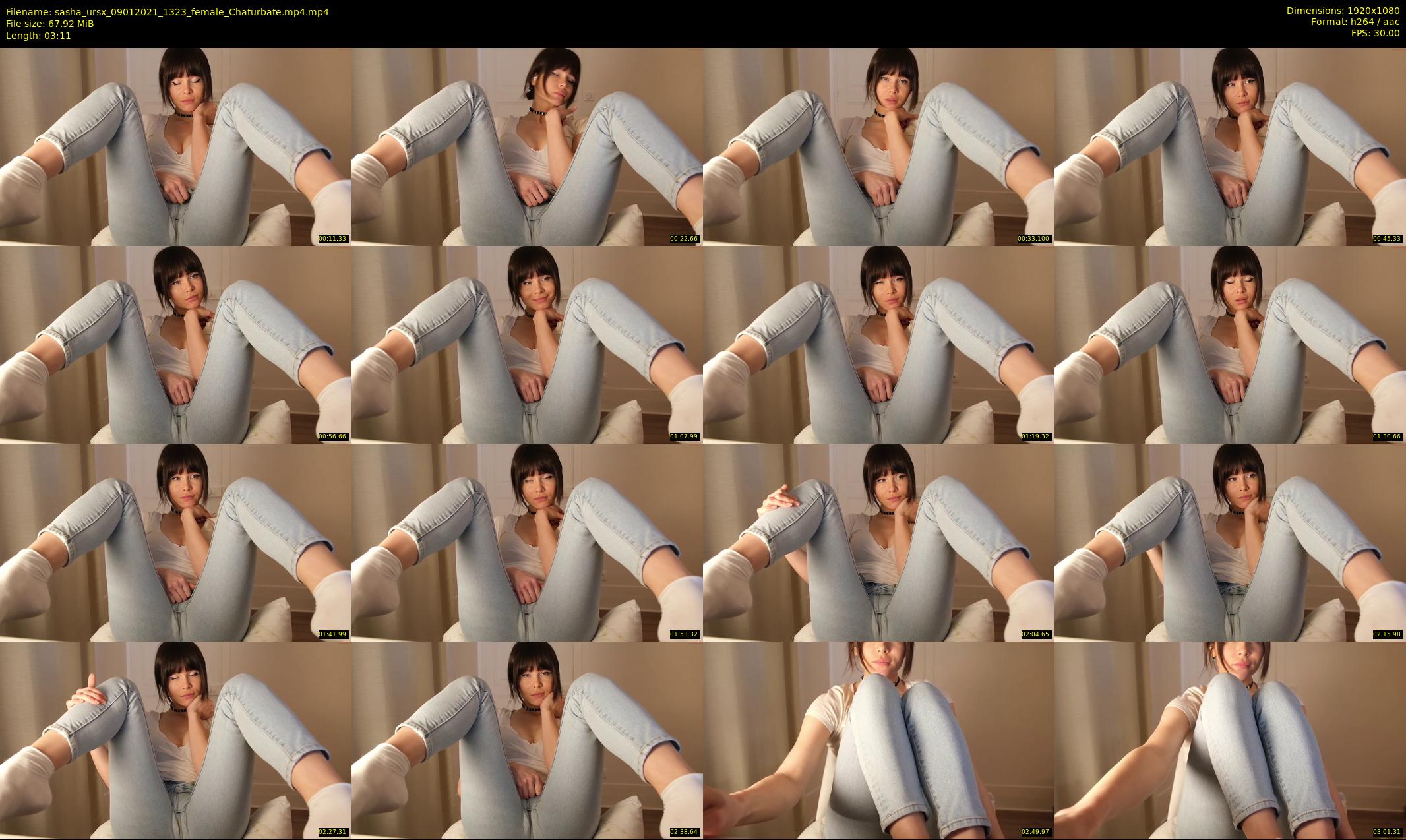 sasha_ursx — 4 minute Chaturbate female cam show recording, 1080p, Jan 9, 2021