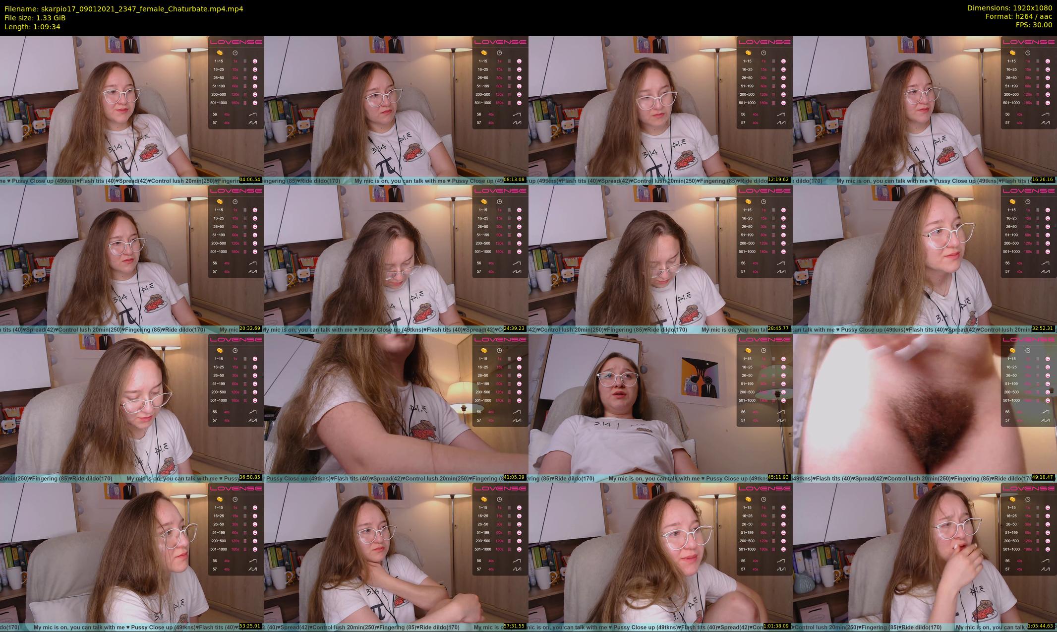 skarpio17 — 70 minute Chaturbate female cam show recording, 1080p, Jan 9, 2021