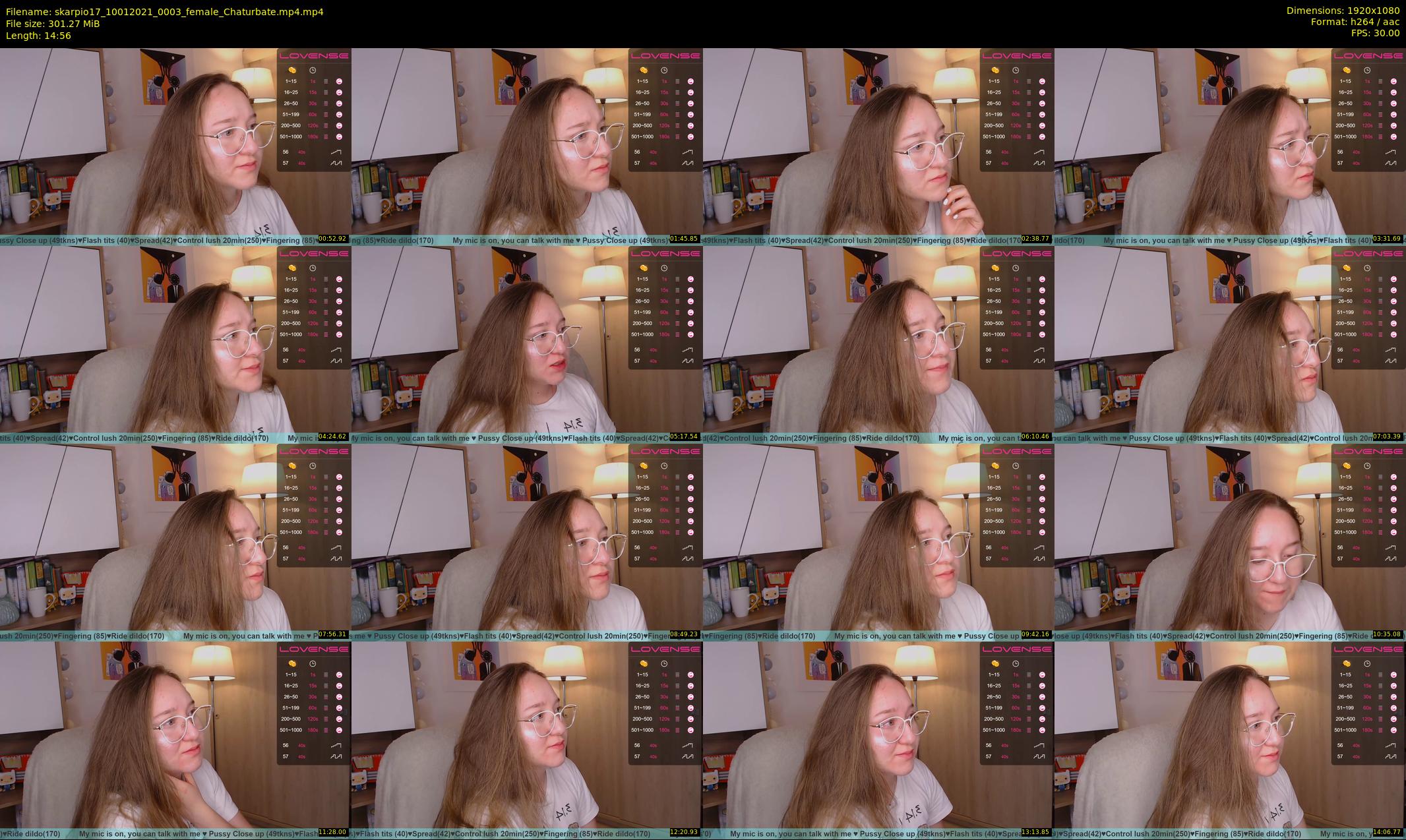 skarpio17 — 15 minute Chaturbate female cam show recording, 1080p, Jan 10, 2021