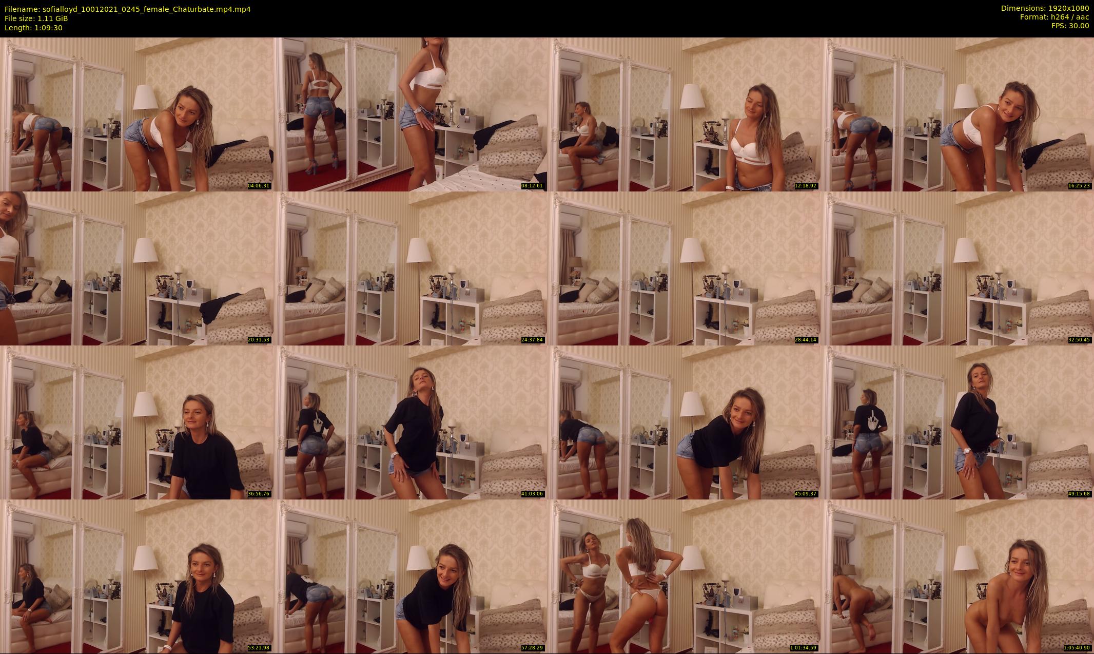 sofialloyd — 70 minute Chaturbate female cam show recording, 1080p, Jan 10, 2021