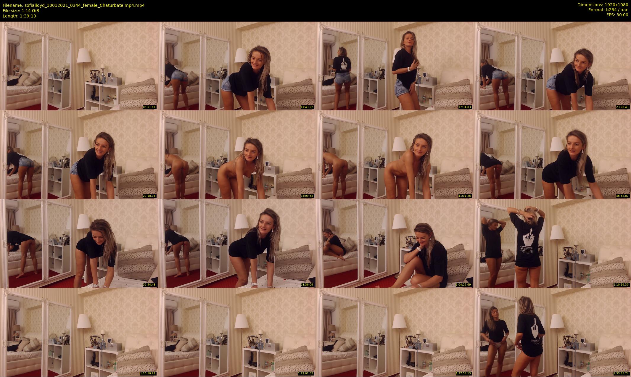 sofialloyd — 100 minute Chaturbate female cam show recording, 1080p, Jan 10, 2021