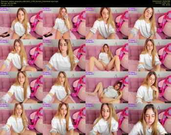 sophia_alejandra — 88 minute Chaturbate female cam show recording, 720p, Jan 9, 2021