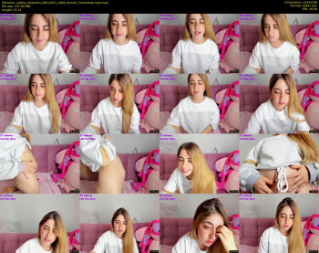 sophia_alejandra — 22 minute Chaturbate female cam show recording, 720p, Jan 9, 2021