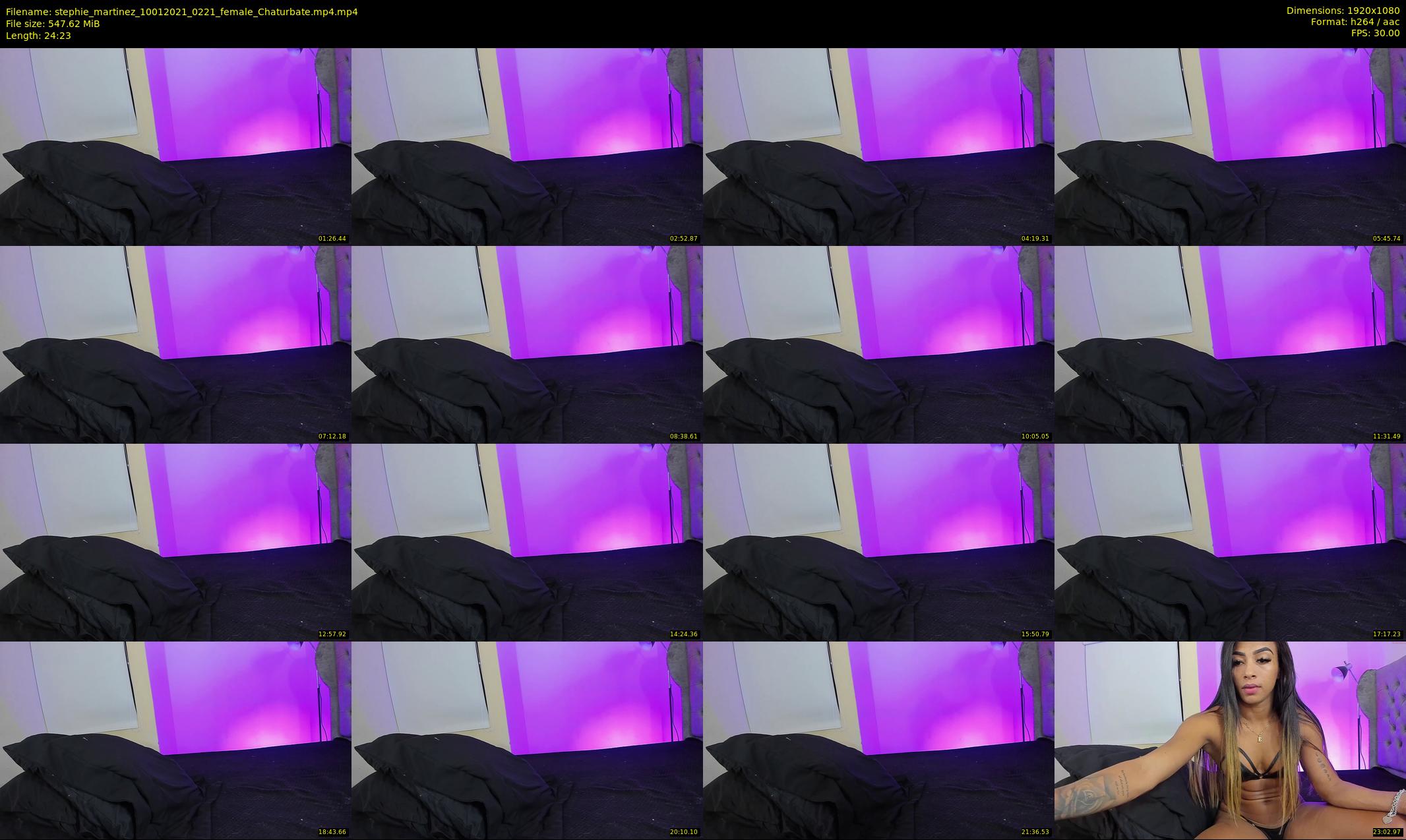 stephie_martinez — 25 minute Chaturbate female cam show recording, 1080p, Jan 10, 2021