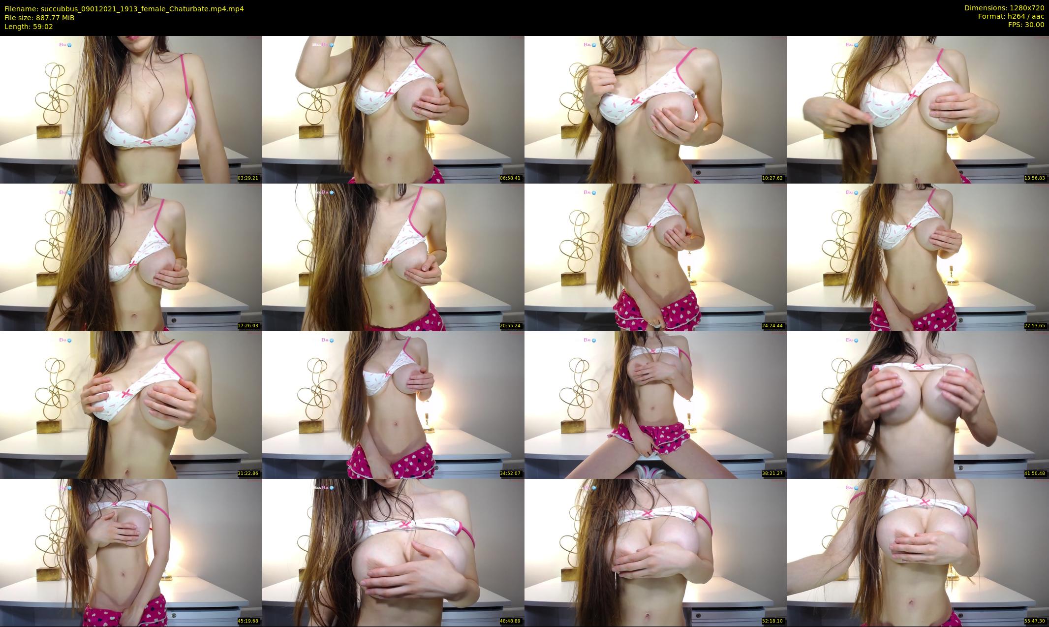 succubbus — 60 minute Chaturbate female cam show recording, 720p, Jan 9, 2021