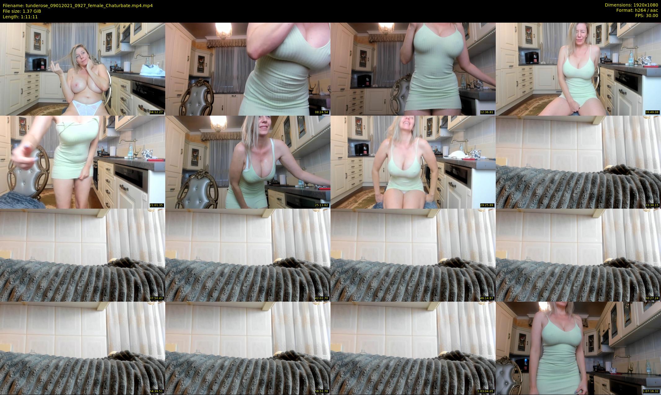 tunderose — 72 minute Chaturbate female cam show recording, 1080p, Jan 9, 2021