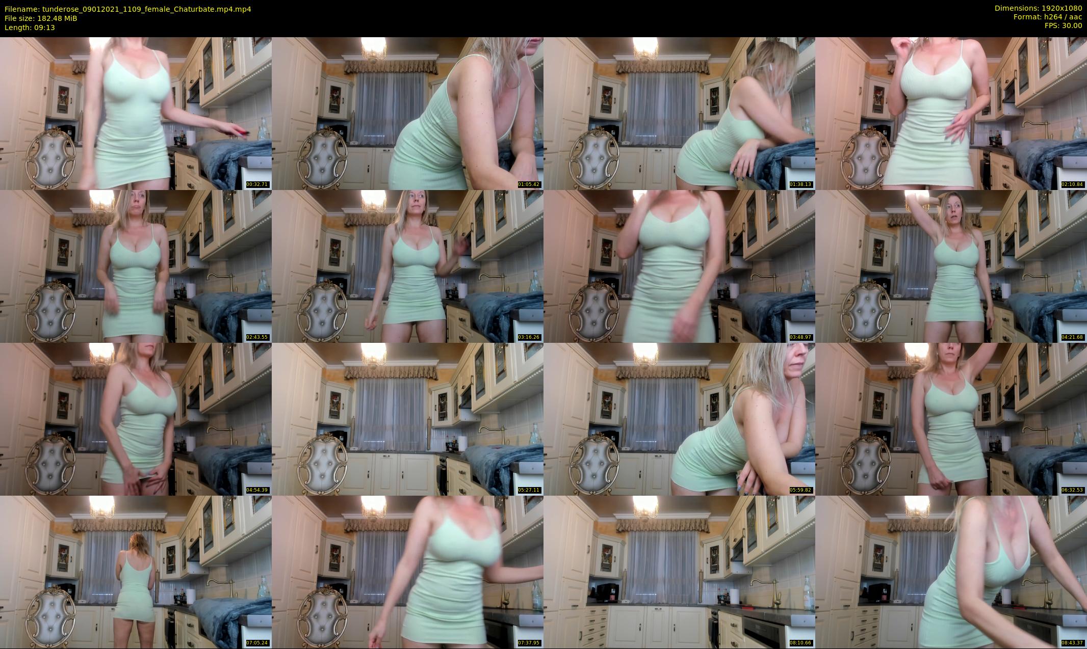 tunderose — 10 minute Chaturbate female cam show recording, 1080p, Jan 9, 2021