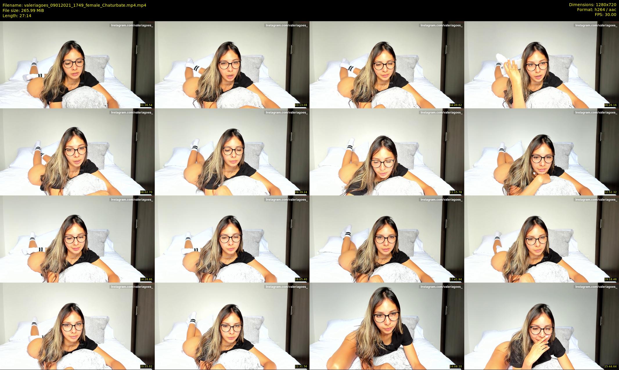 valeriagoes — 28 minute Chaturbate female cam show recording, 720p, Jan 9, 2021