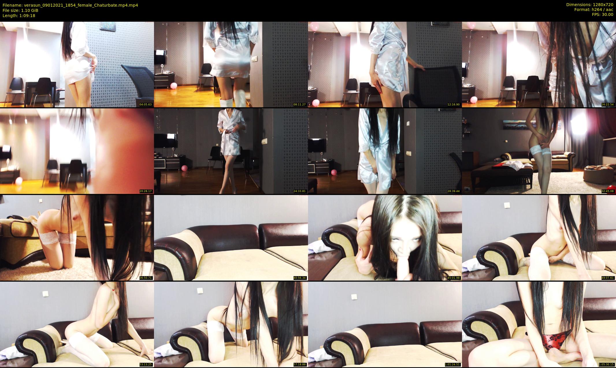 verasun — 70 minute Chaturbate female cam show recording, 720p, Jan 9, 2021
