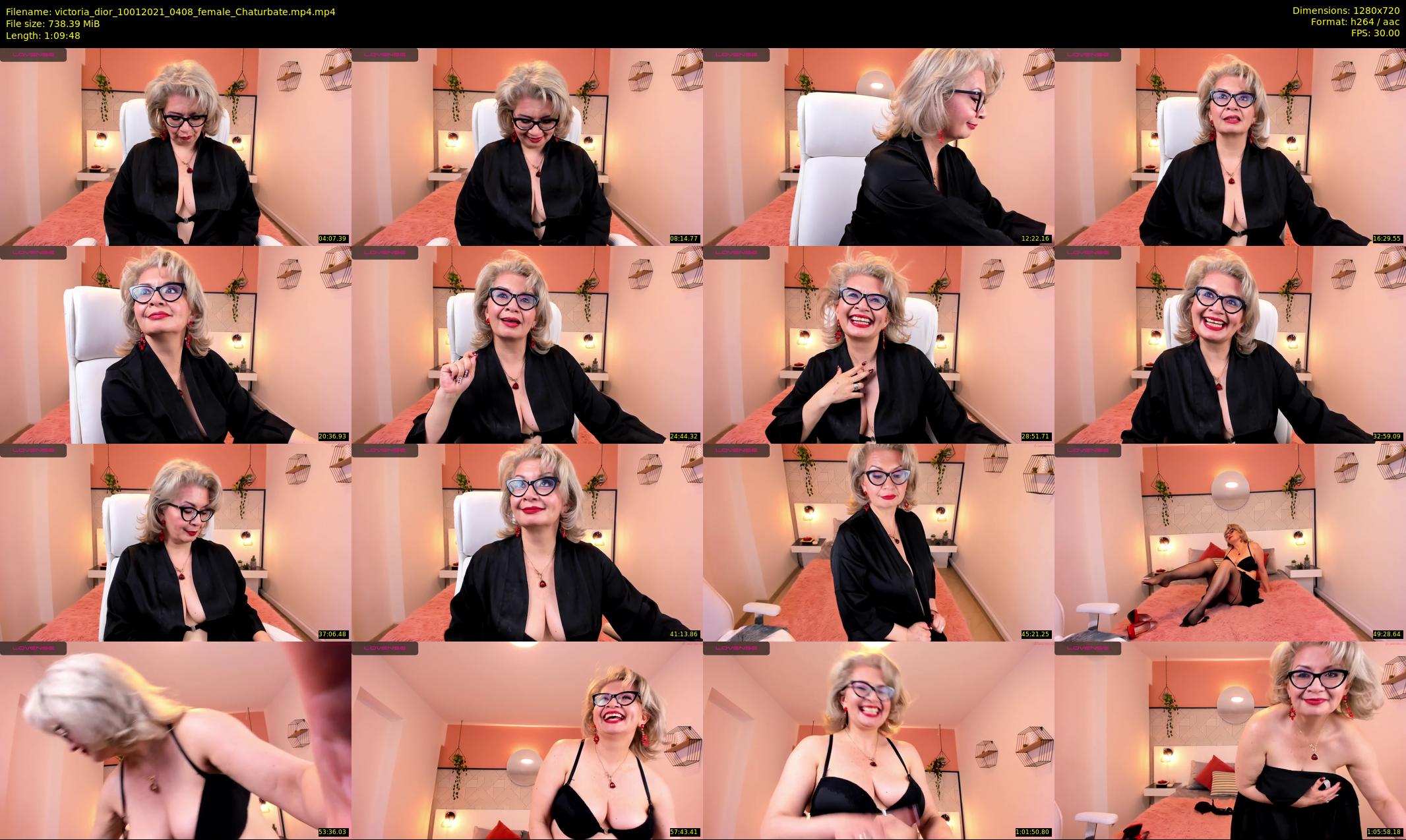 victoria_dior — 70 minute Chaturbate female cam show recording, 720p, Jan 10, 2021