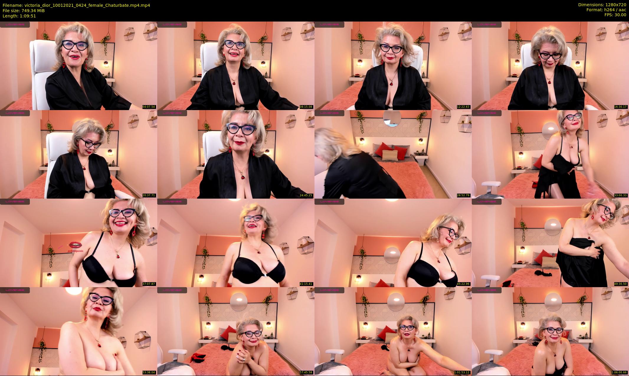 victoria_dior — 70 minute Chaturbate female cam show recording, 720p, Jan 10, 2021