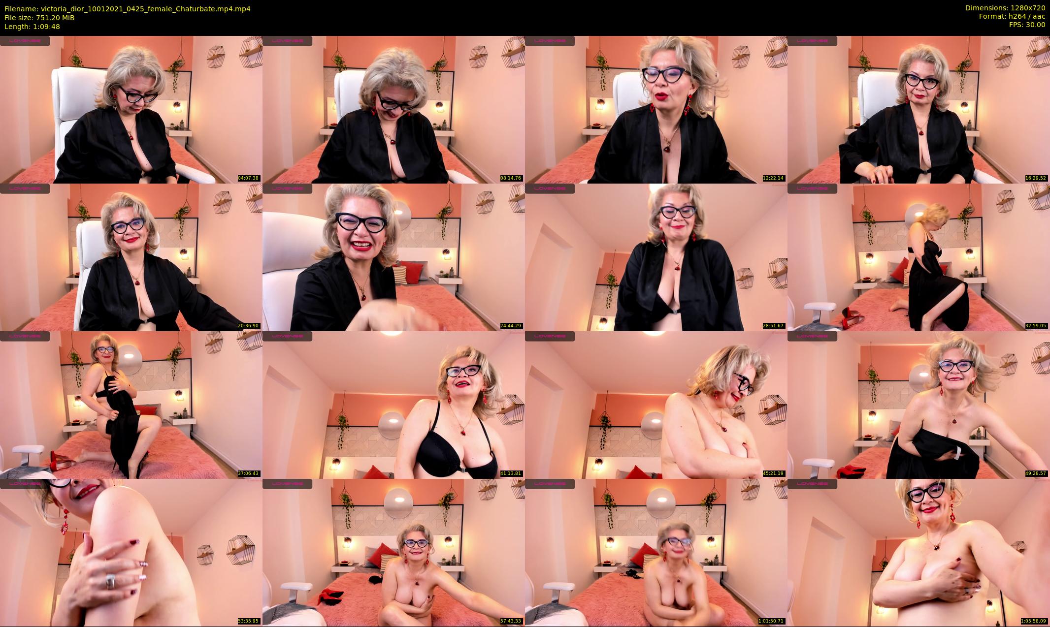 victoria_dior — 70 minute Chaturbate female cam show recording, 720p, Jan 10, 2021