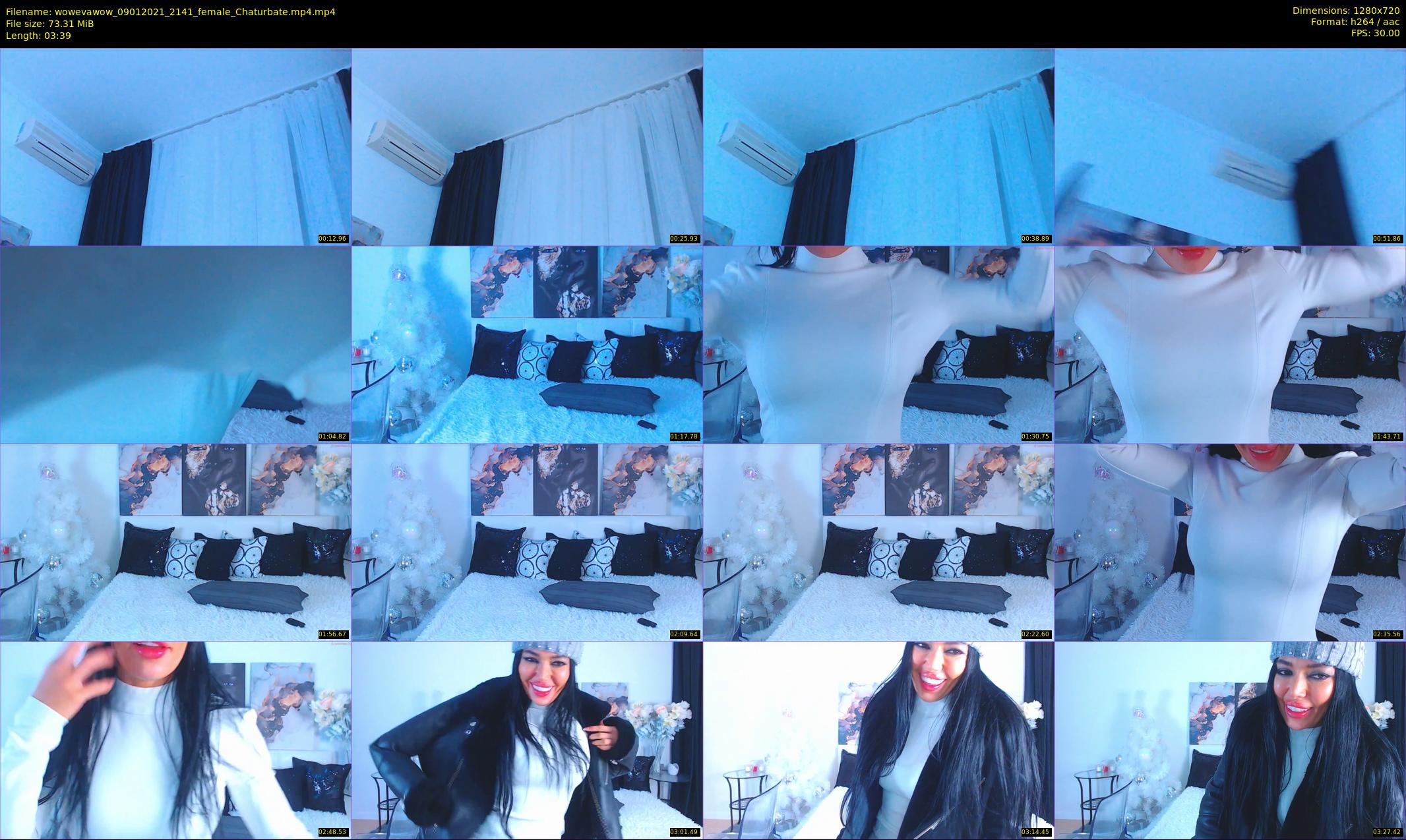 wowevawow — 4 minute Chaturbate female cam show recording, 720p, Jan 9, 2021