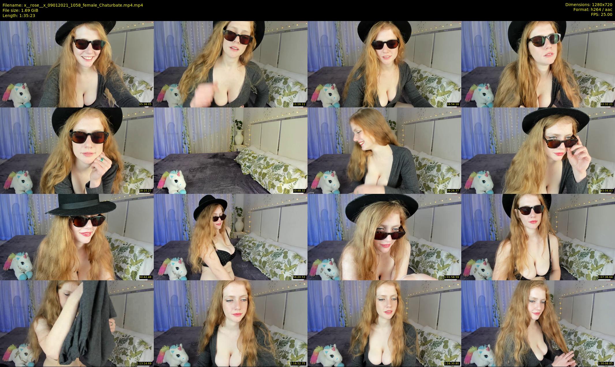 x__rose__x — 96 minute Chaturbate female cam show recording, 720p, Jan 9, 2021