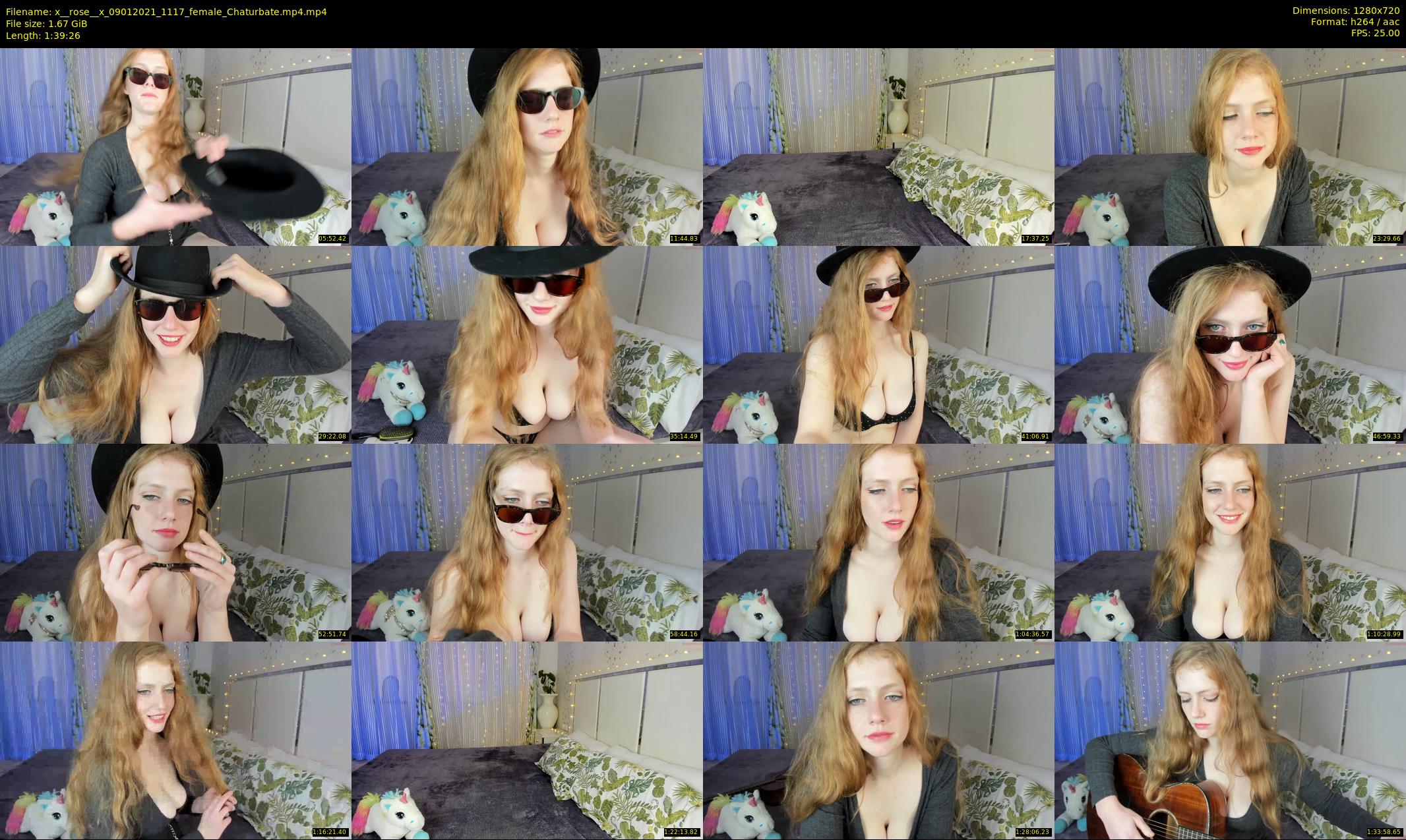 x__rose__x — 100 minute Chaturbate female cam show recording, 720p, Jan 9, 2021