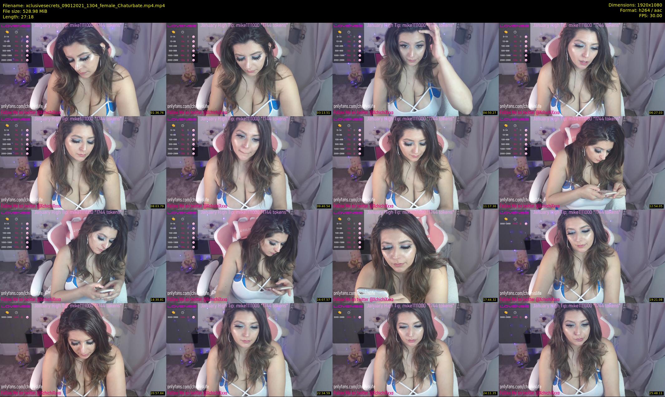 xclusivesecrets — 28 minute Chaturbate female cam show recording, 1080p, Jan 9, 2021