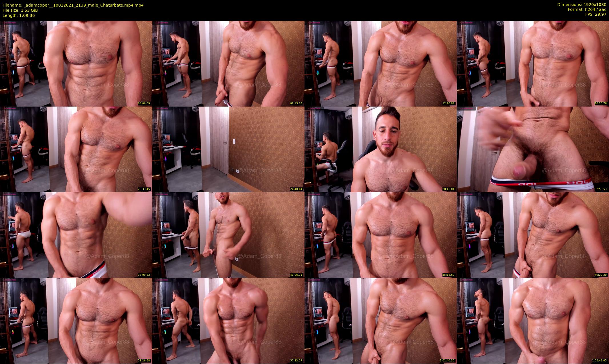 _adamcoper_ — 70 minute Chaturbate male cam show recording, 1080p, Jan 10, 2021