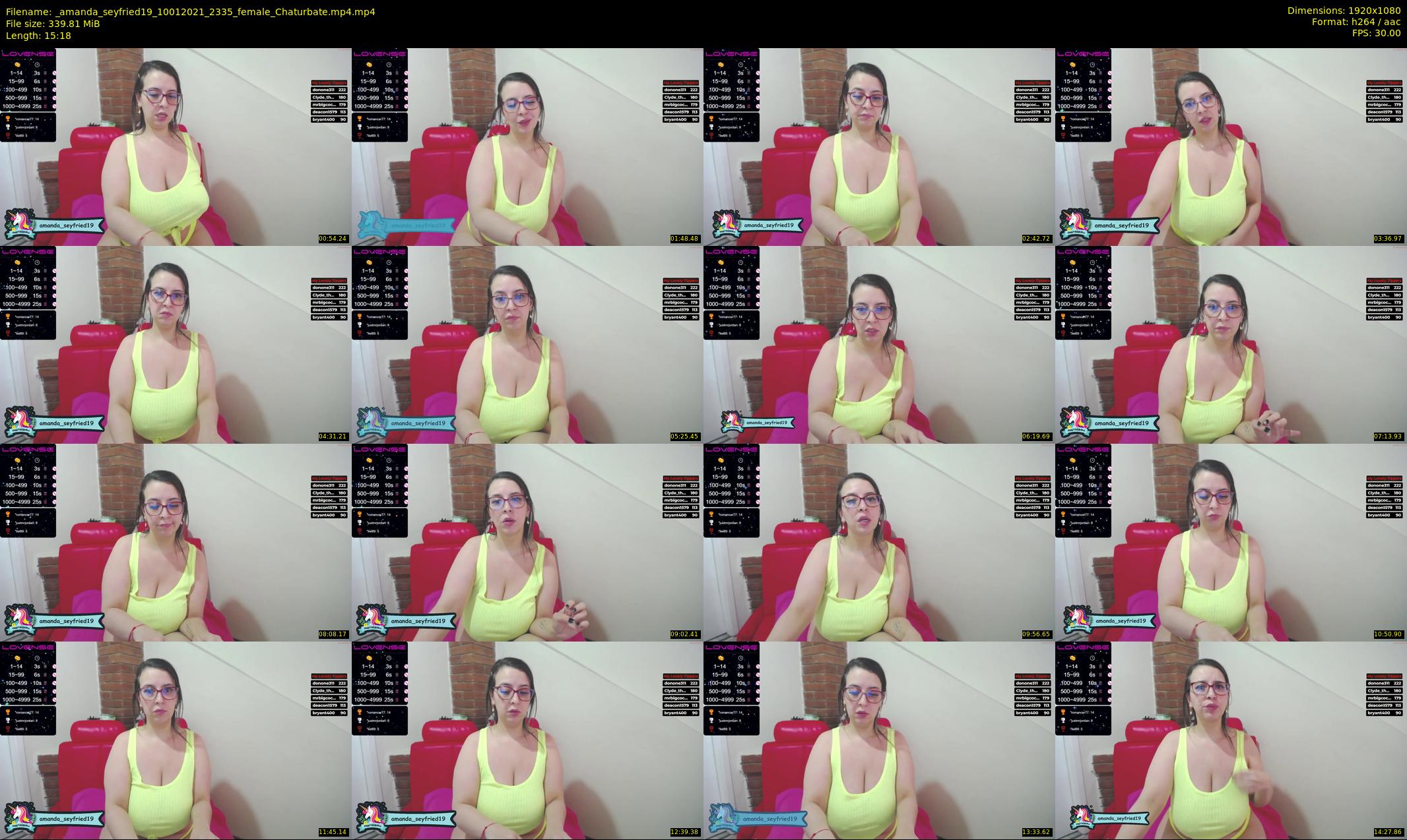 _amanda_seyfried19 — 16 minute Chaturbate female cam show recording, 1080p, Jan 10, 2021