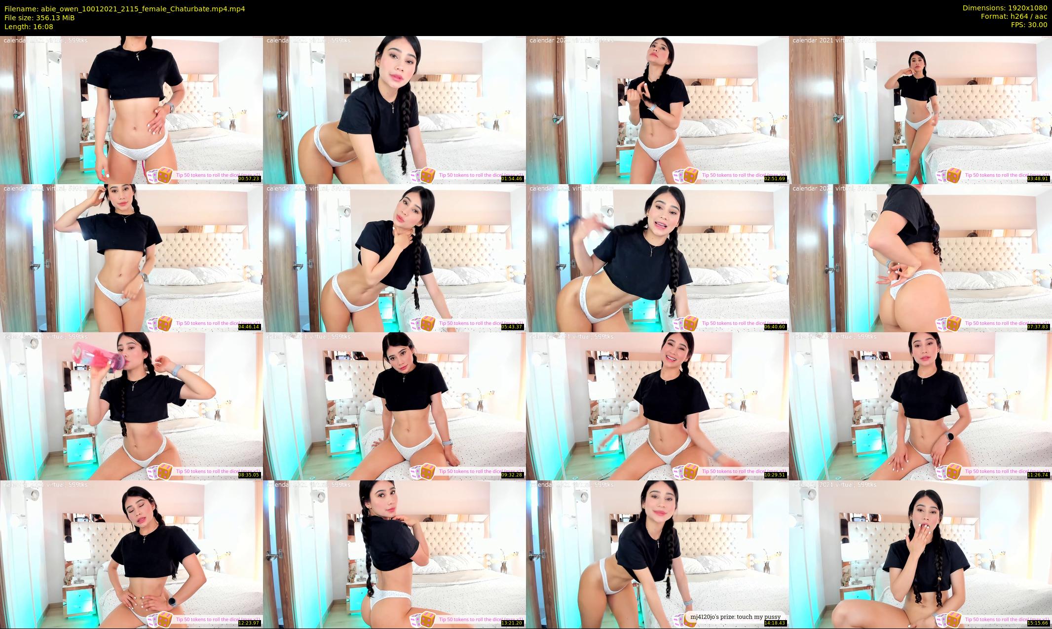 abie_owen — 17 minute Chaturbate female cam show recording, 1080p, Jan 10, 2021