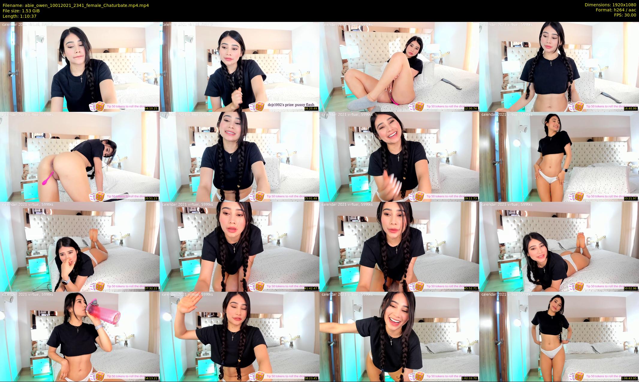abie_owen — 71 minute Chaturbate female cam show recording, 1080p, Jan 10, 2021