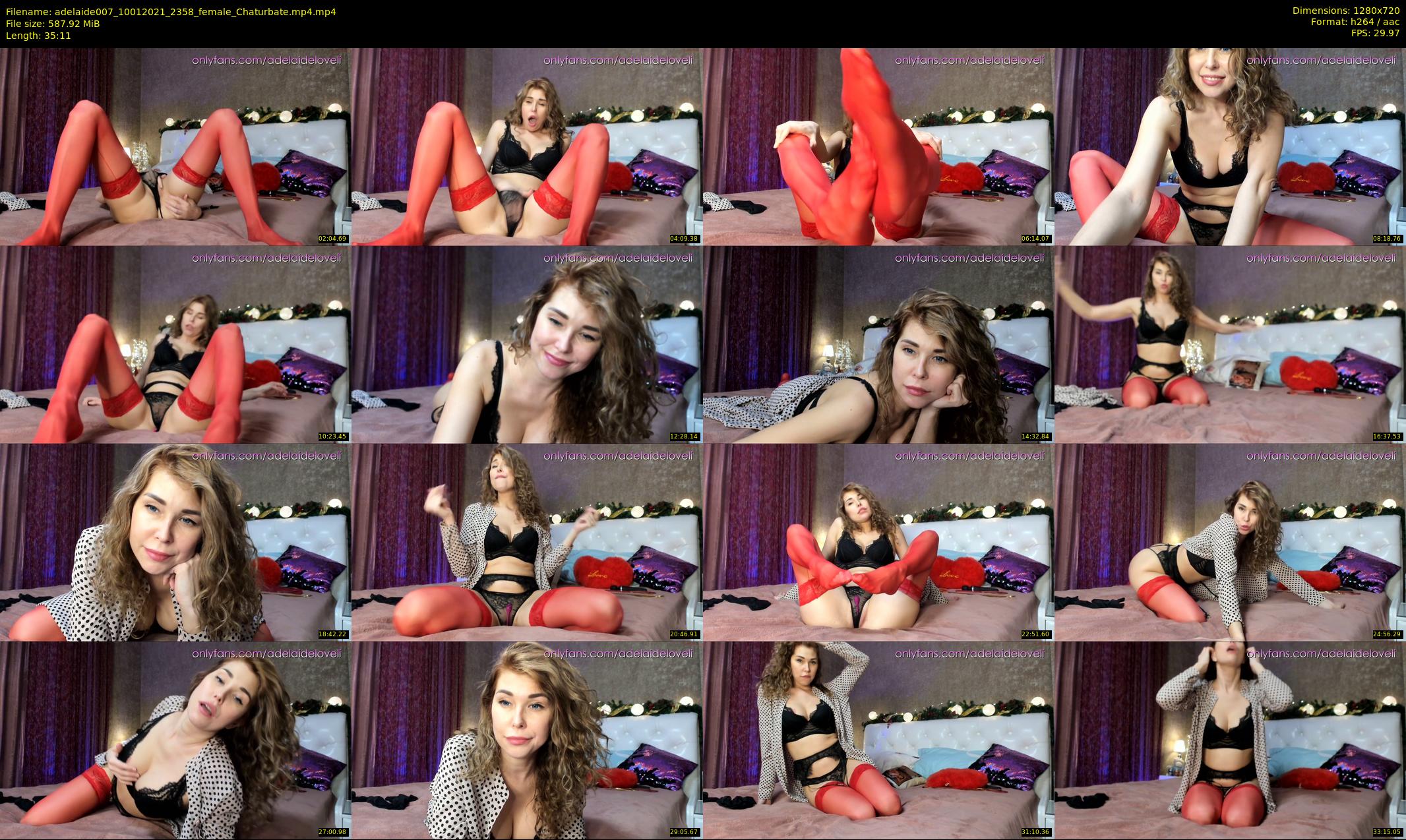 adelaide007 — 36 minute Chaturbate female cam show recording, 720p, Jan 10, 2021