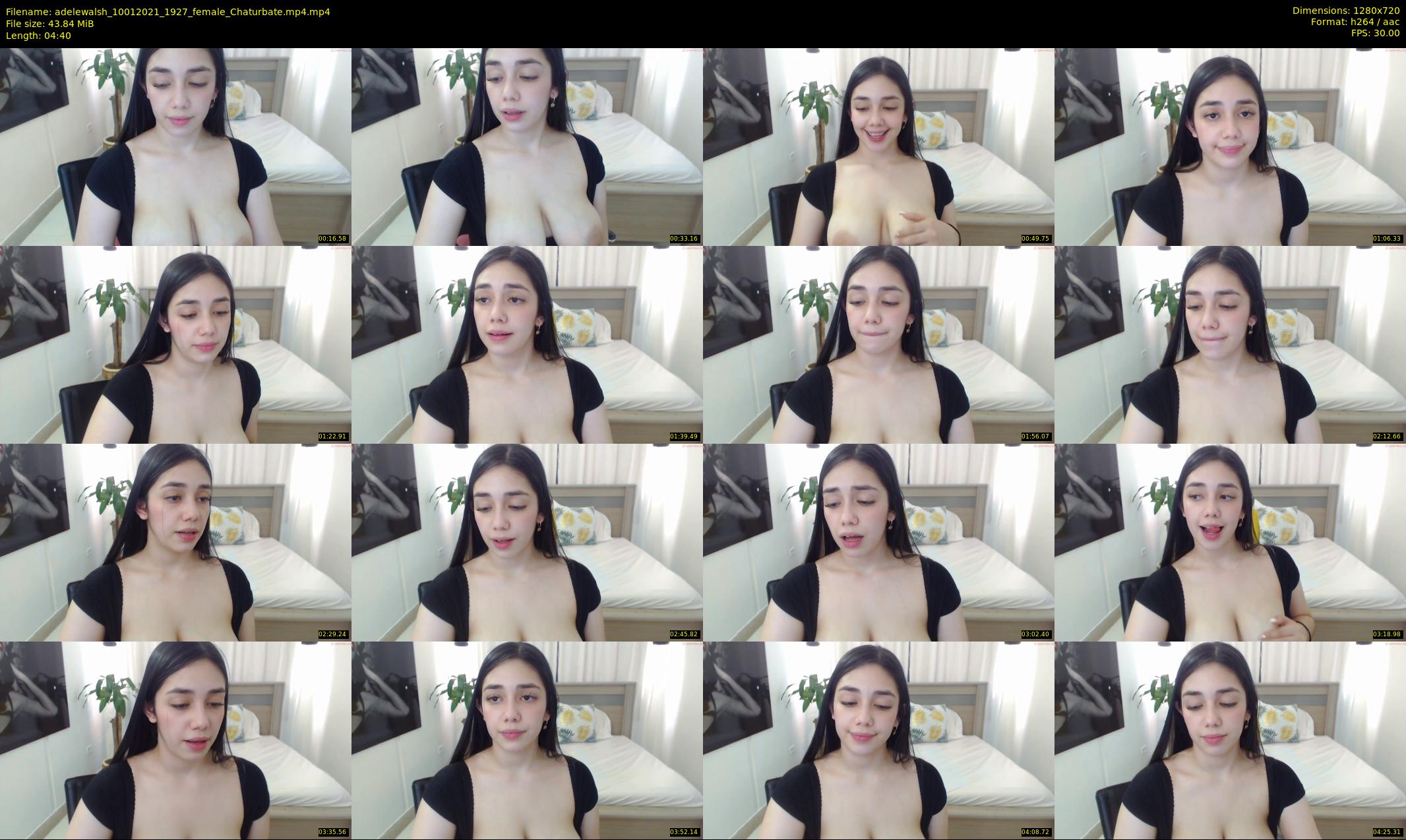 adelewalsh — 5 minute Chaturbate female cam show recording, 720p, Jan 10, 2021