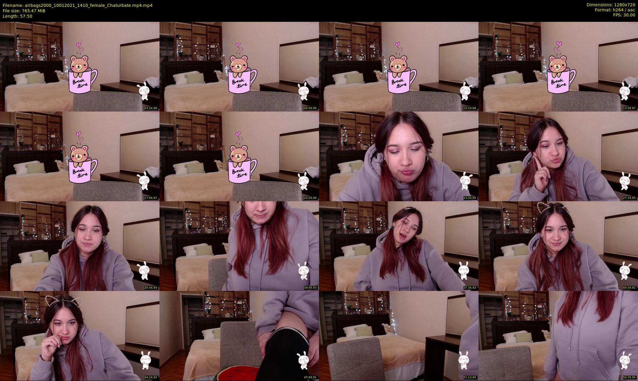 airbags2000 — 58 minute Chaturbate female cam show recording, 720p, Jan 10, 2021