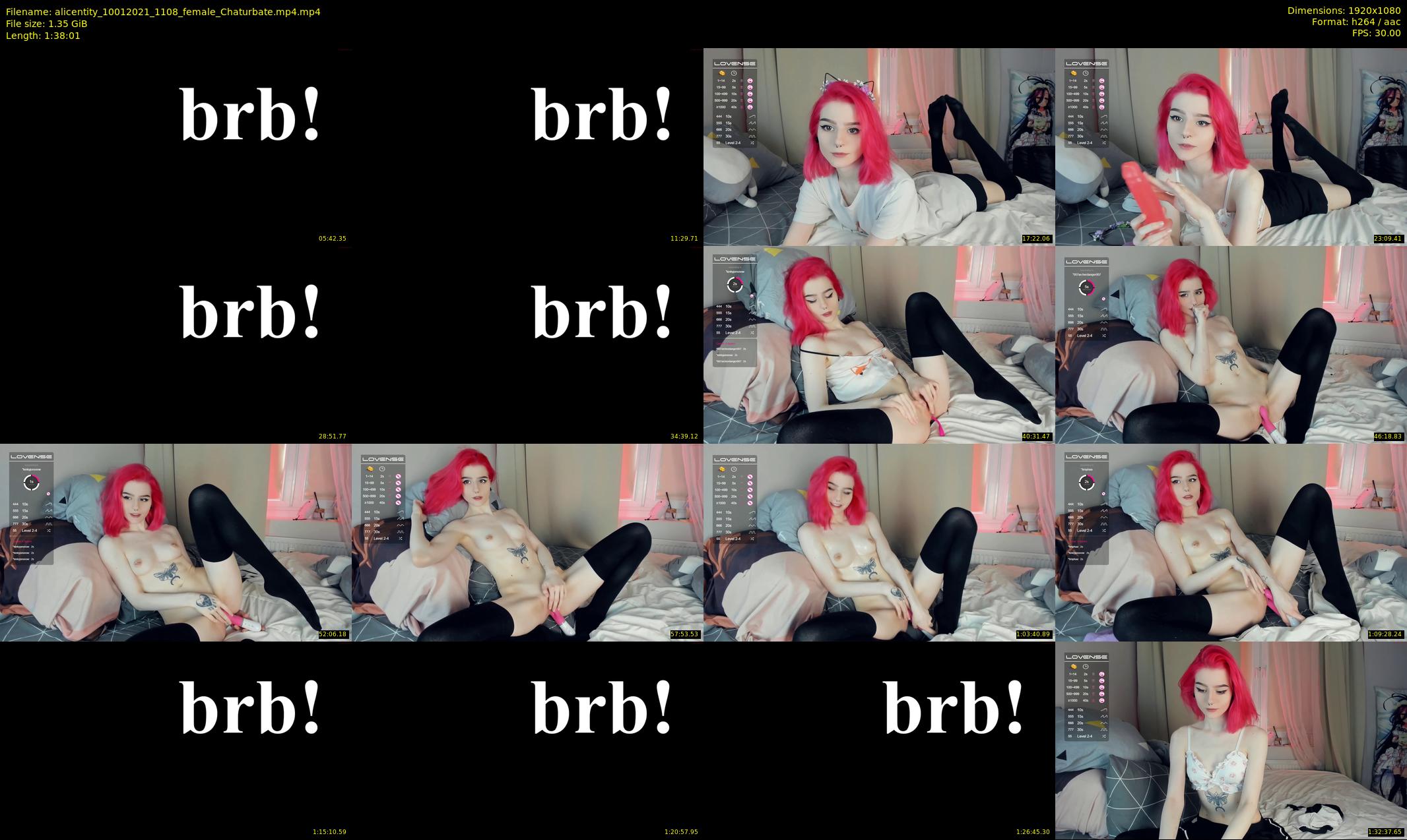 alicentity — 99 minute Chaturbate female cam show recording, 1080p, Jan 10, 2021