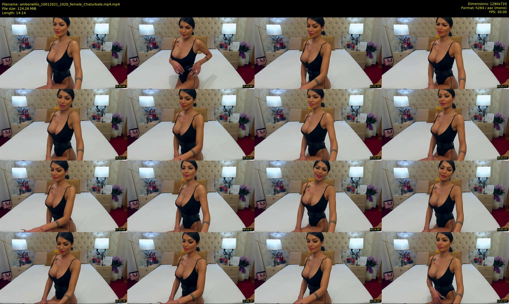 amberwillis — 15 minute Chaturbate female cam show recording, 720p, Jan 10, 2021