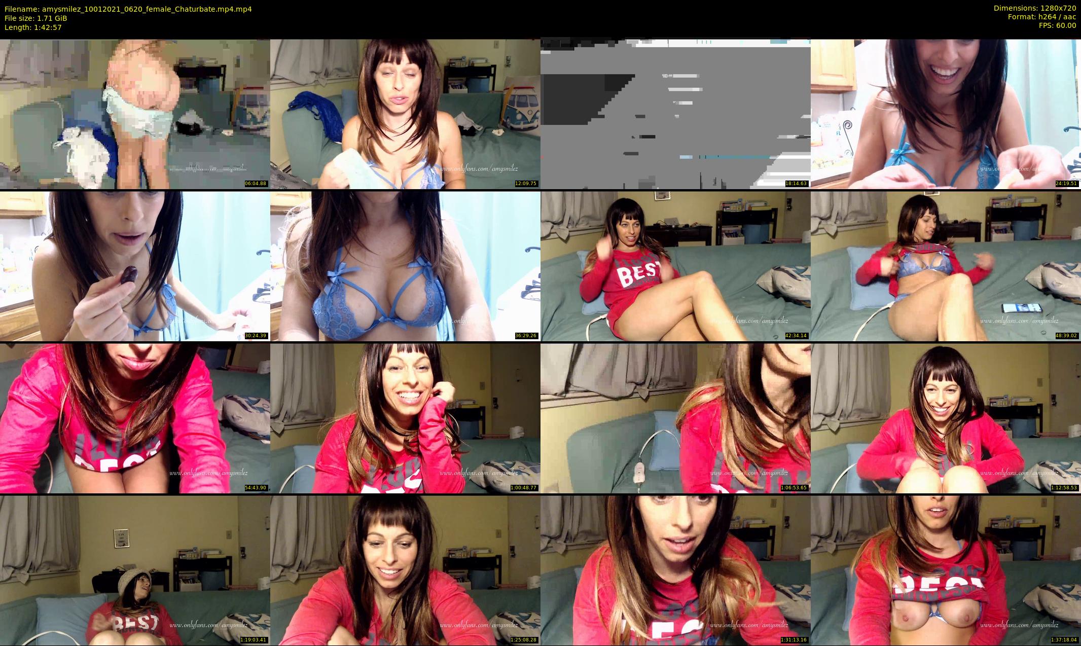 amysmilez — 103 minute Chaturbate female cam show recording, 720p, Jan 10, 2021